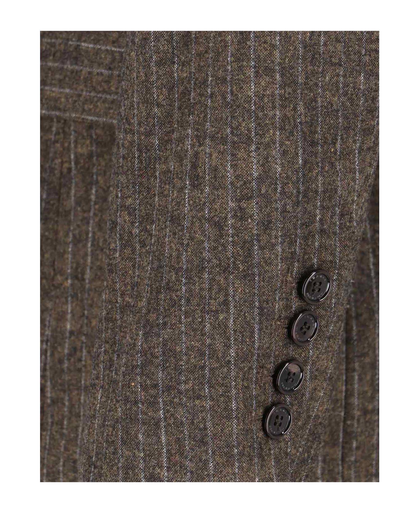 Isabel Marant 
jevima
 Double-breasted Blazer - Brown