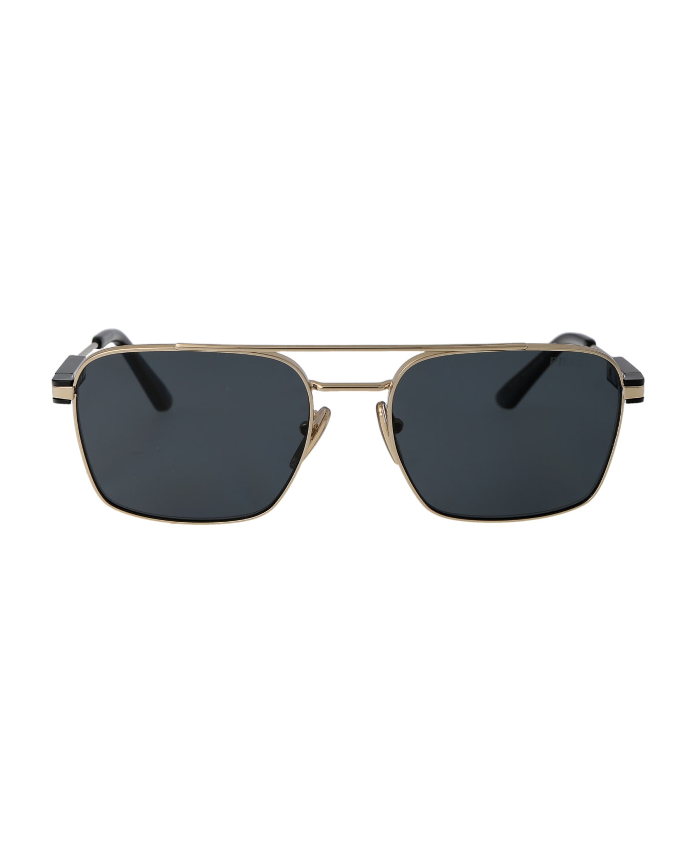 Prada Eyewear 0pr 67zs Sunglasses - ZVN09T Pale Gold