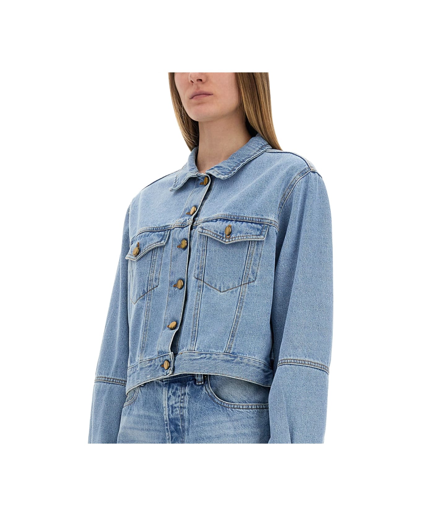 Alysi Denim Jacket - DENIM
