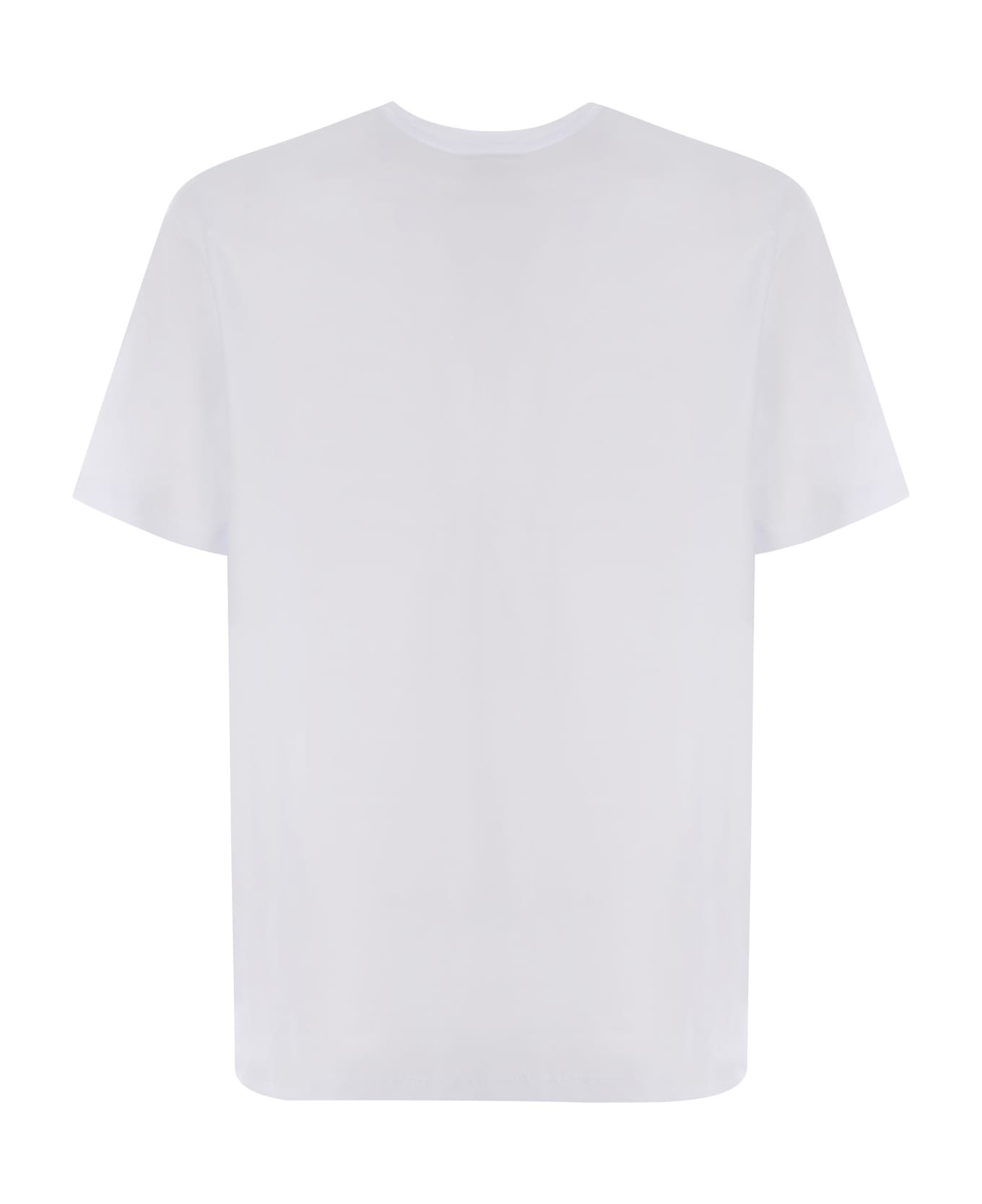 MSGM T-shirt Msgm Realizzata In Cotone Disponibile Store Pompei - Bianco