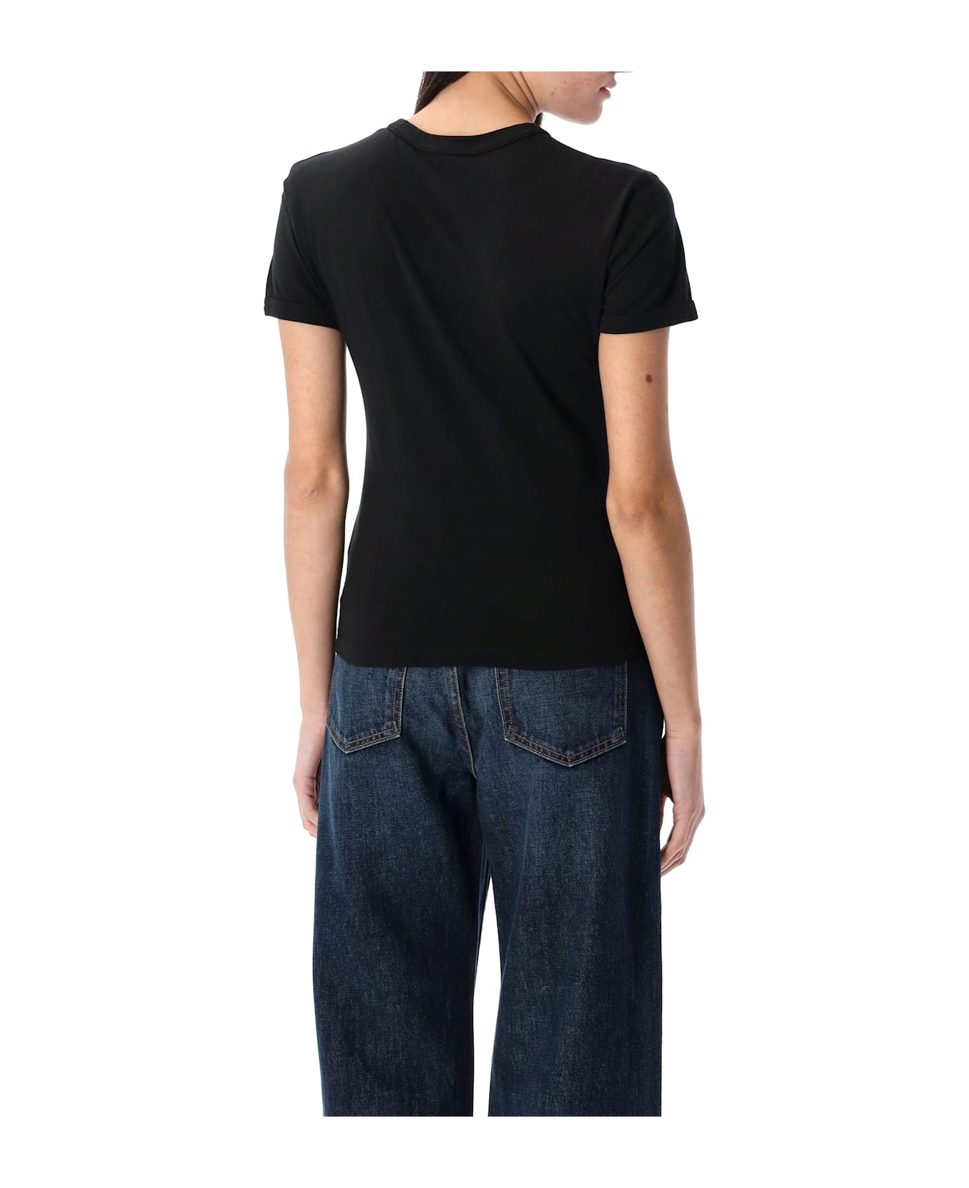 Acne Studios Logo T-shirt - FADED BLACK
