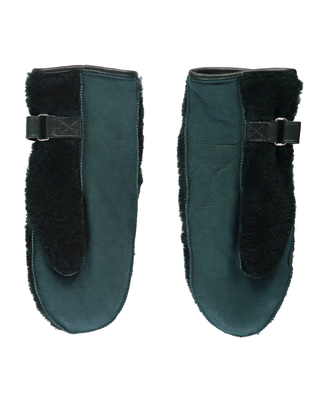 Parajumpers Fluffy Shearling Gloves - green