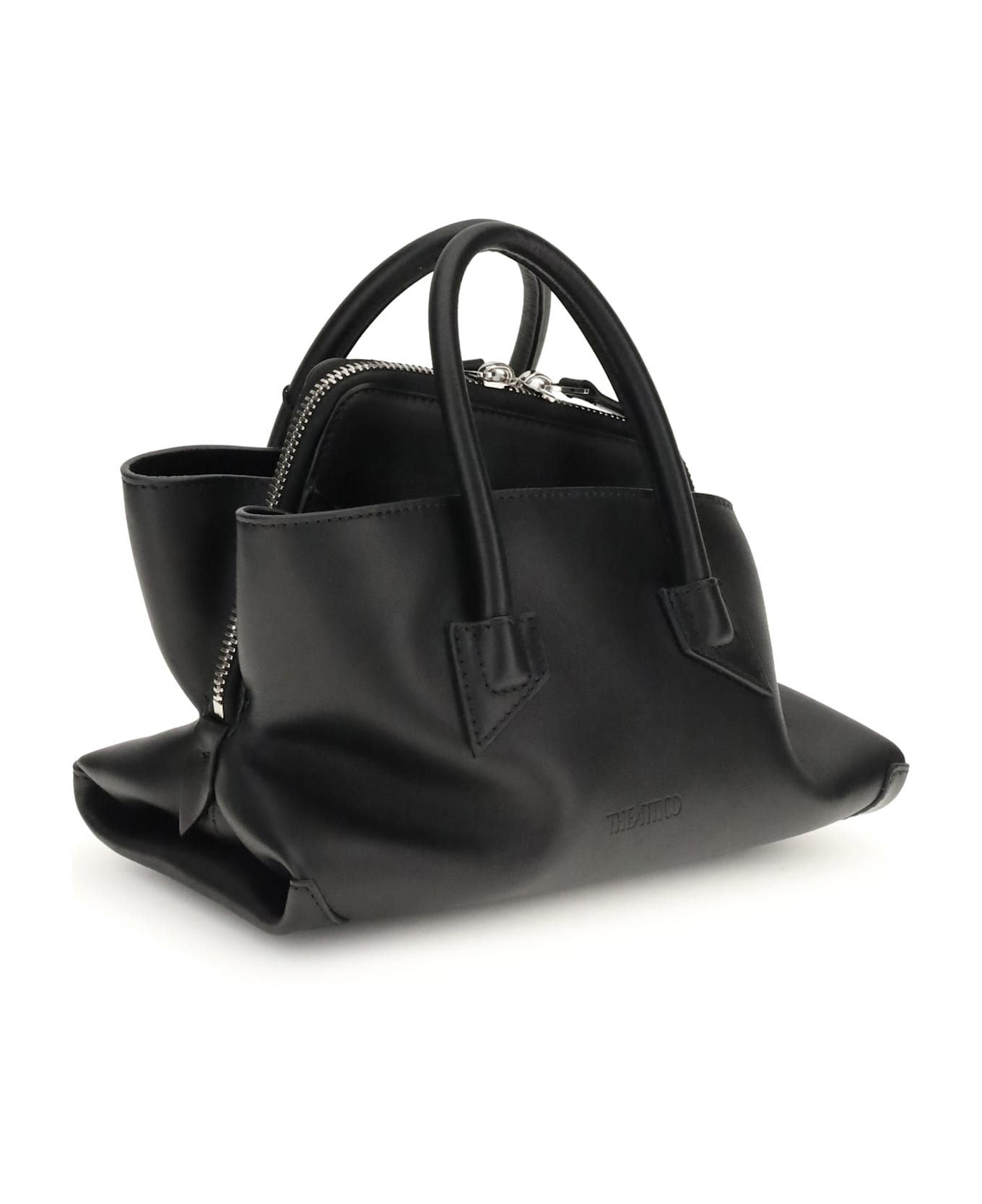 The Attico La Passeggiata Mini Leather Handbag