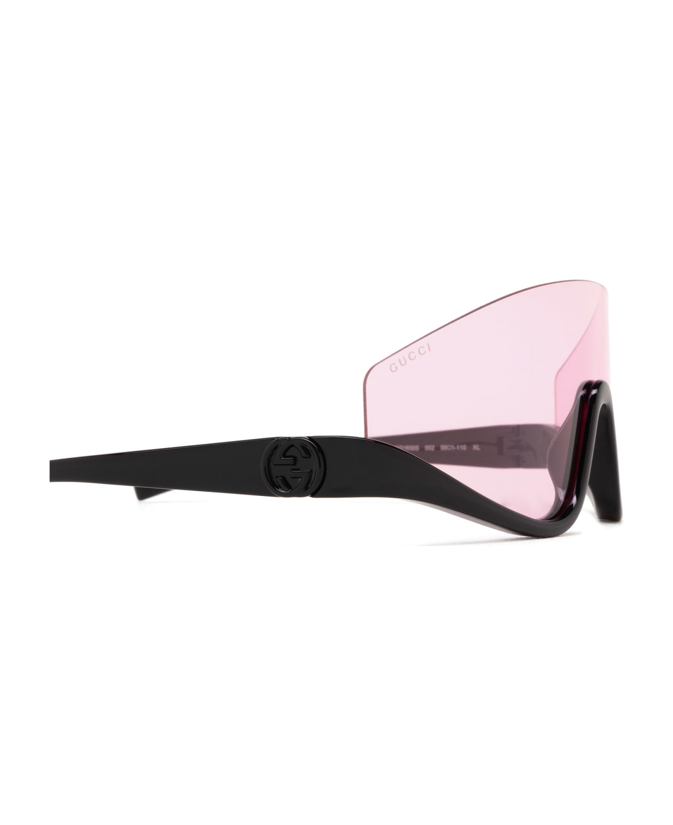 Gucci Eyewear Gg1650s Black Sunglasses - Black サングラス