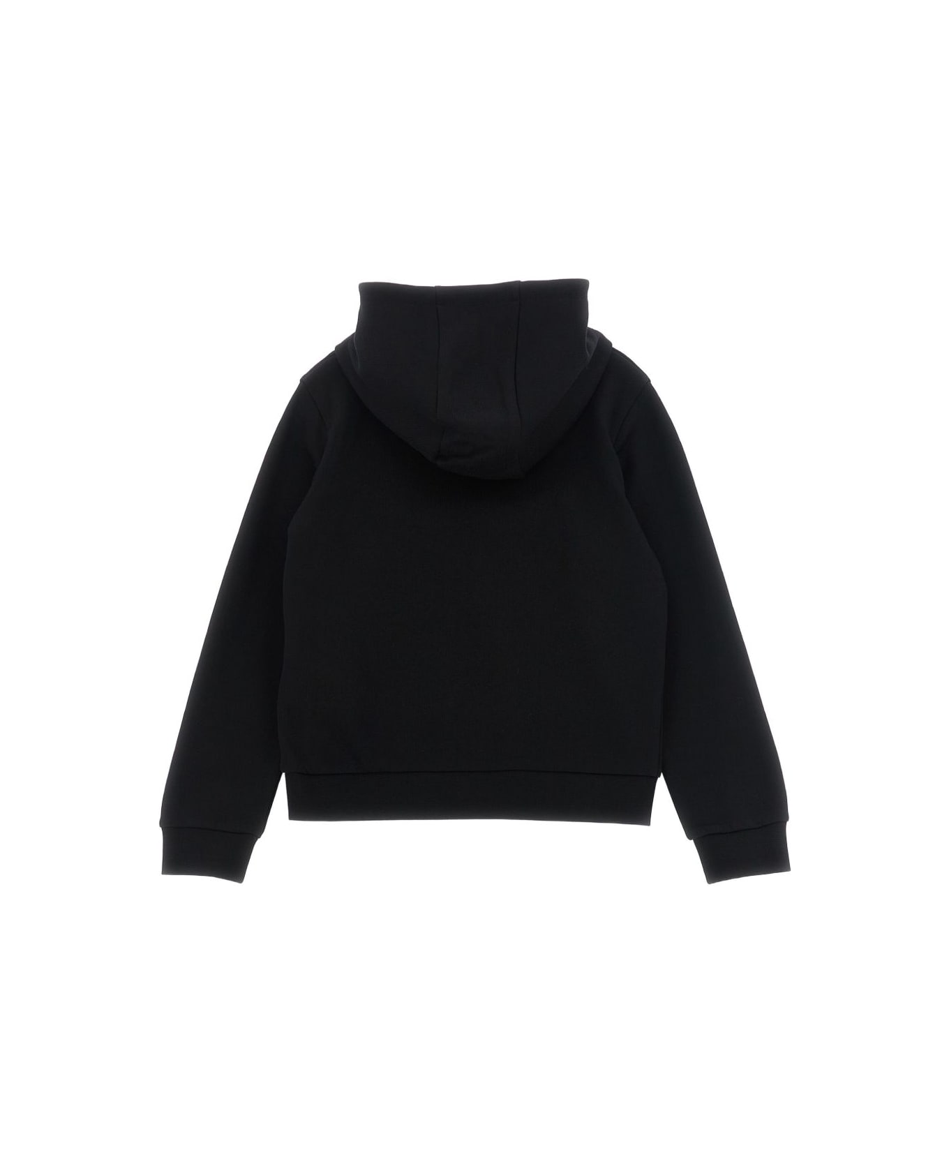 Moncler Enfant Logo Hoodie - Black