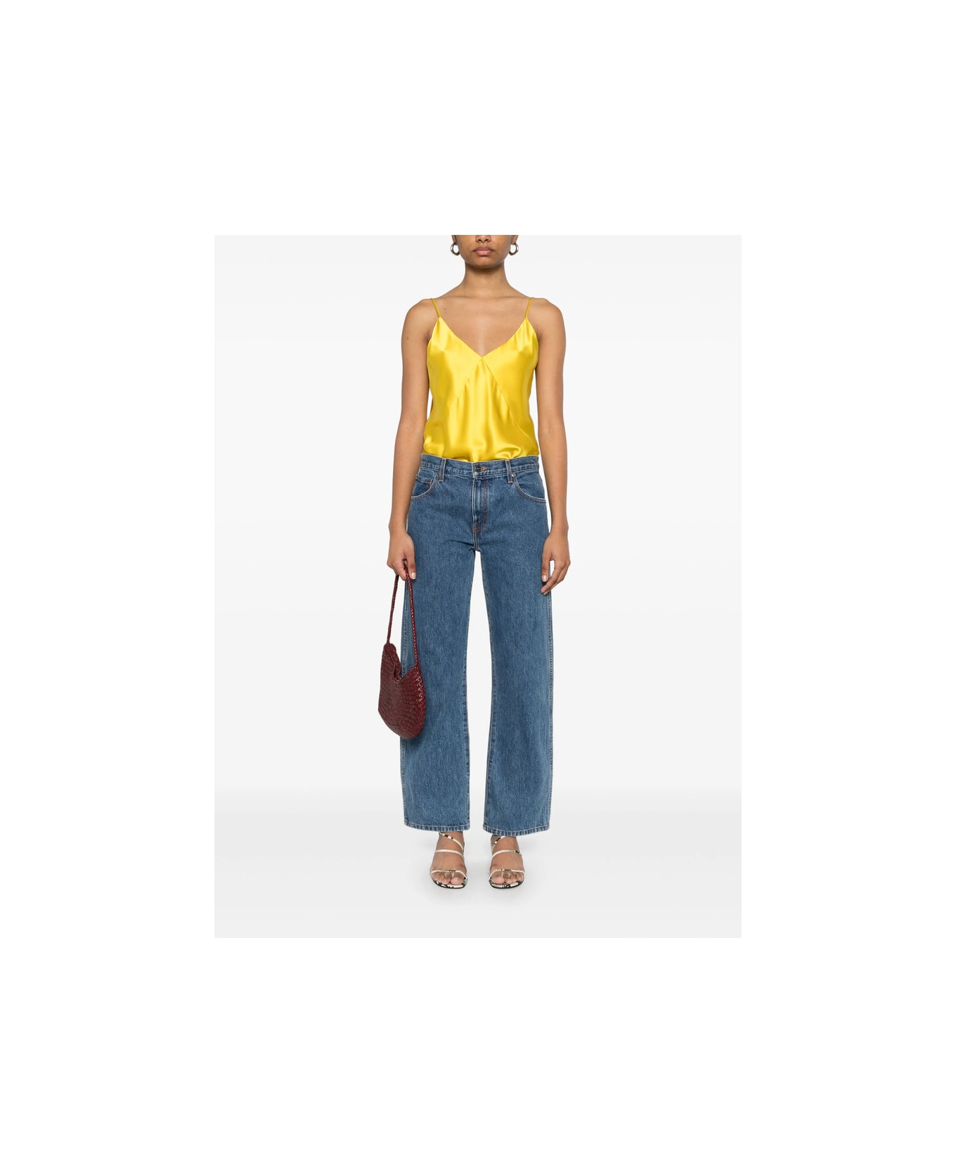 Max Mara Pianoforte Top - YELLOW