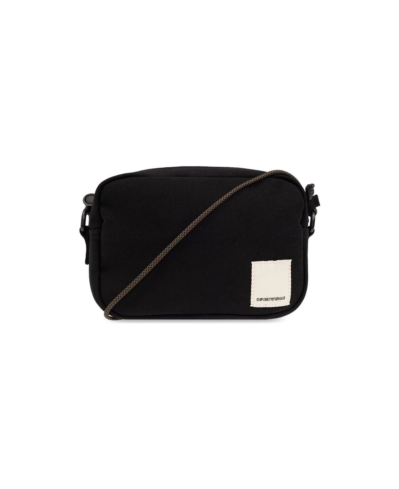 Emporio Armani Sustainable Collection Shoulder Bag - Black