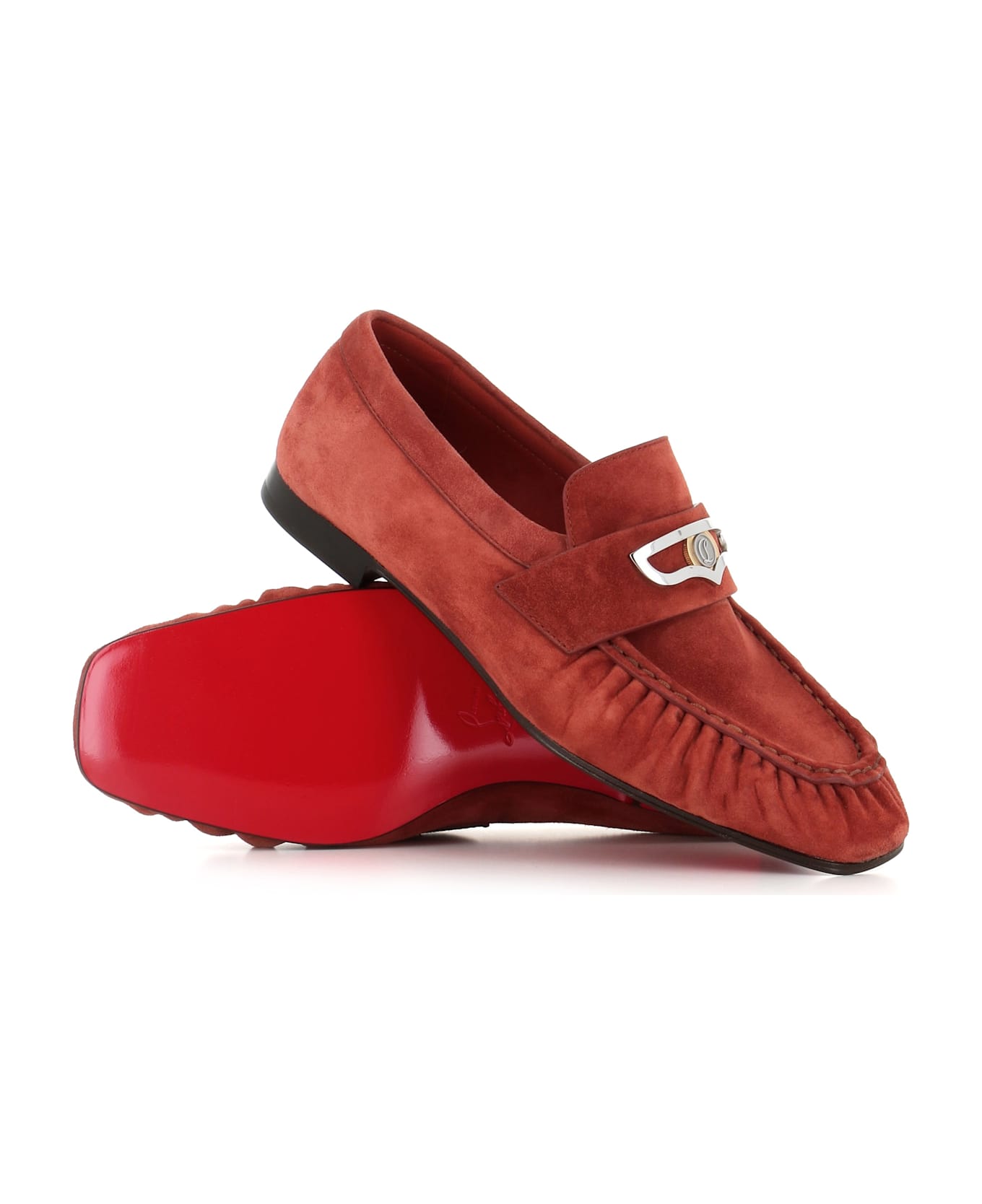 Christian Louboutin Loafer Mocallista Flat - Terracotta