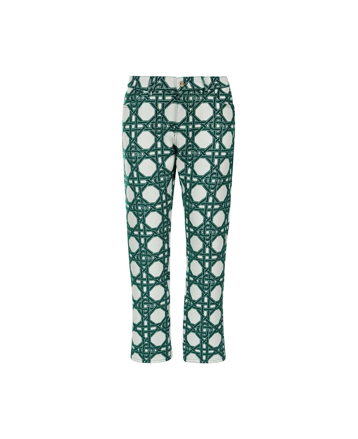Casablanca Long Trousers - green