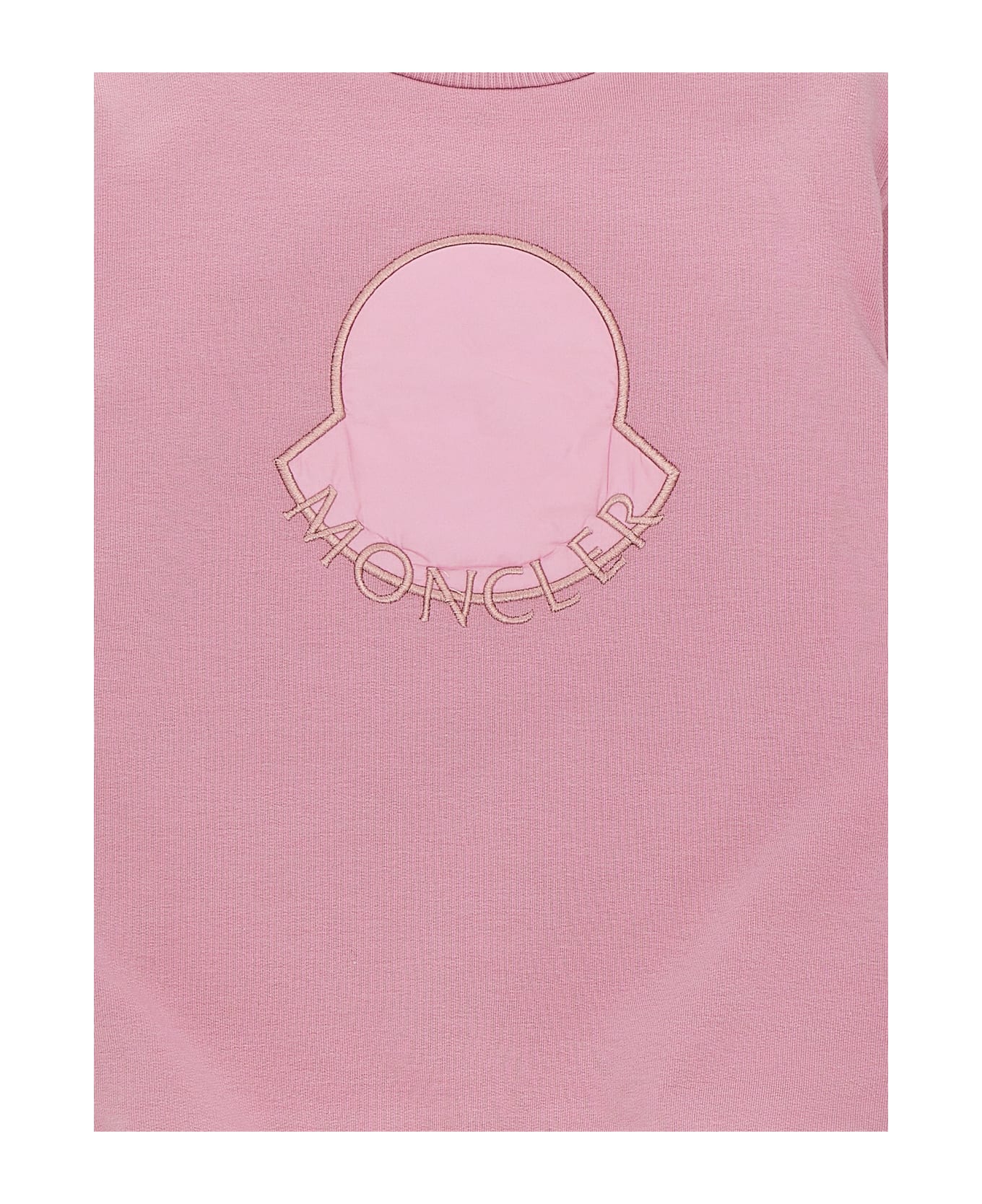 Moncler Logo Dress - Pink