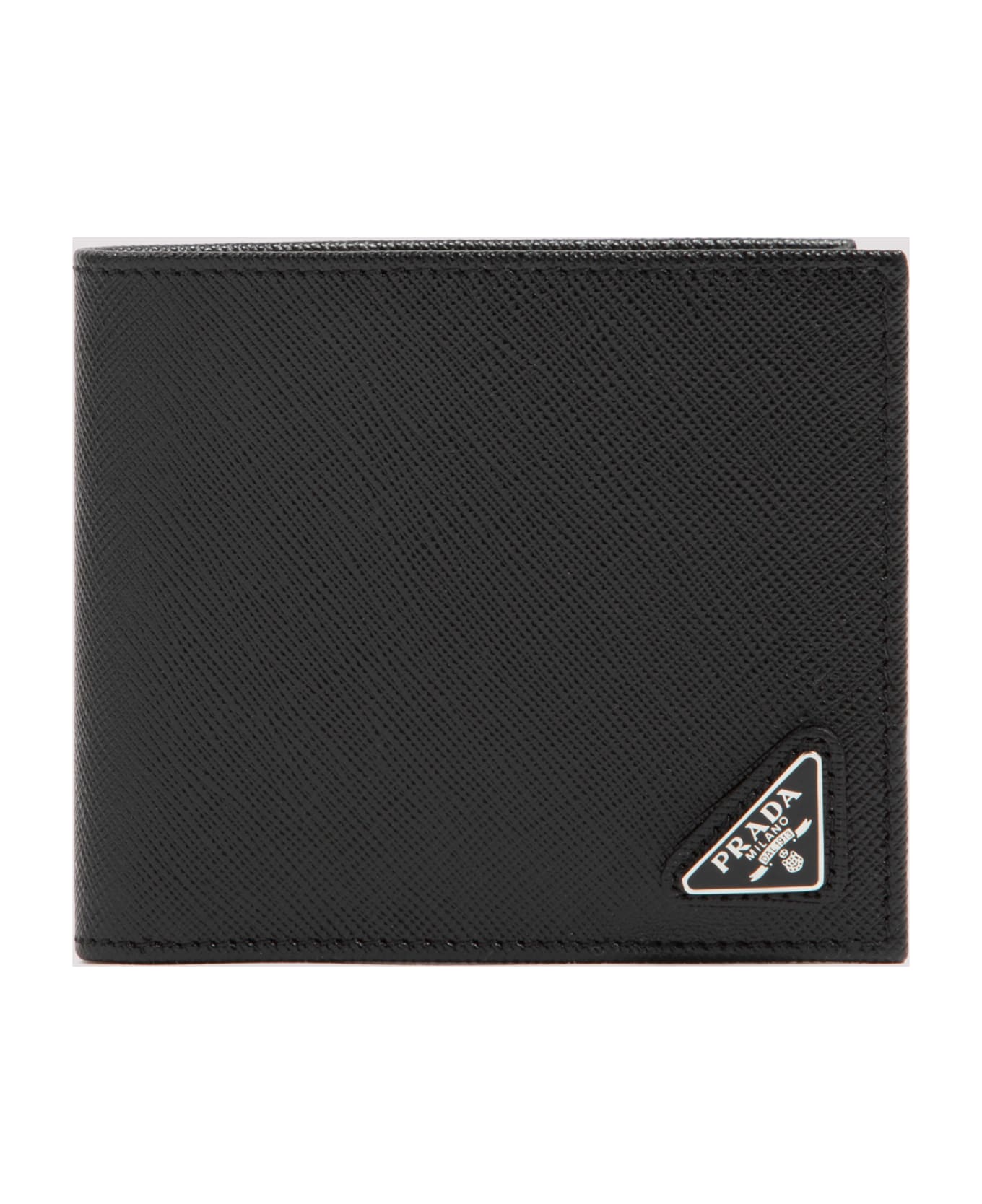 Prada Saffiano Leather Wallet - Nero