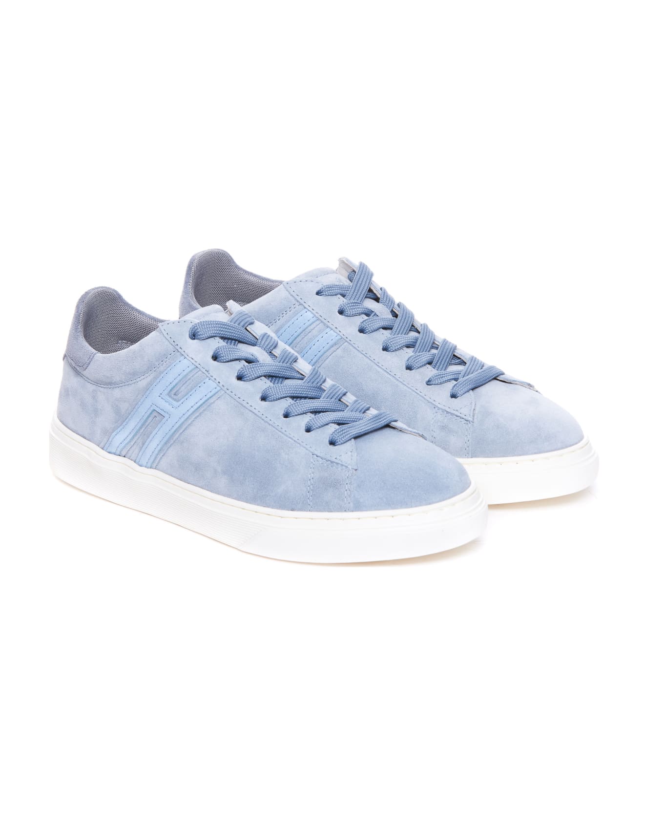 Hogan H365 Laced H Sneakers - Blue