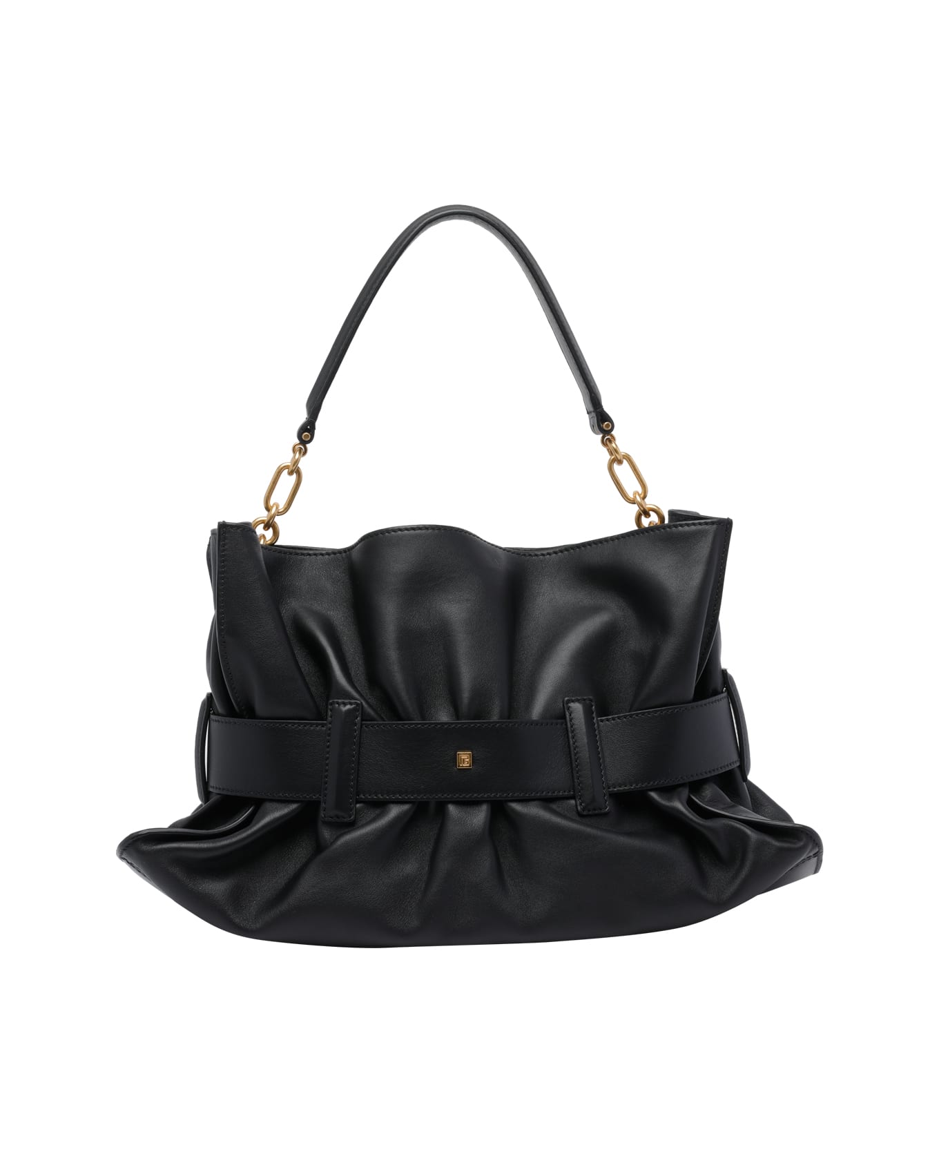 Balmain Medium Anthem Handbag - Black