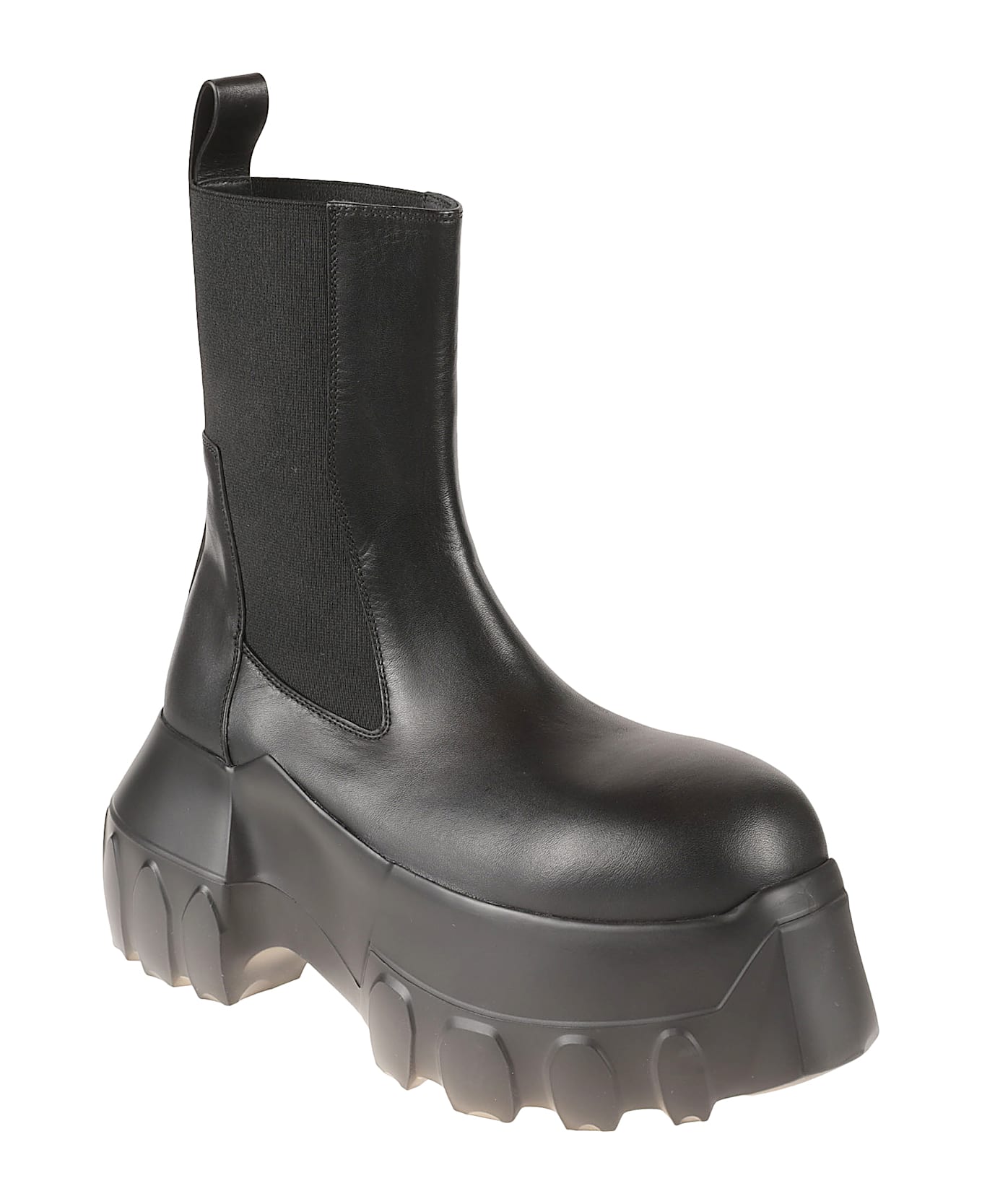 Rick Owens Beatle Mega Tractor Boots - Black