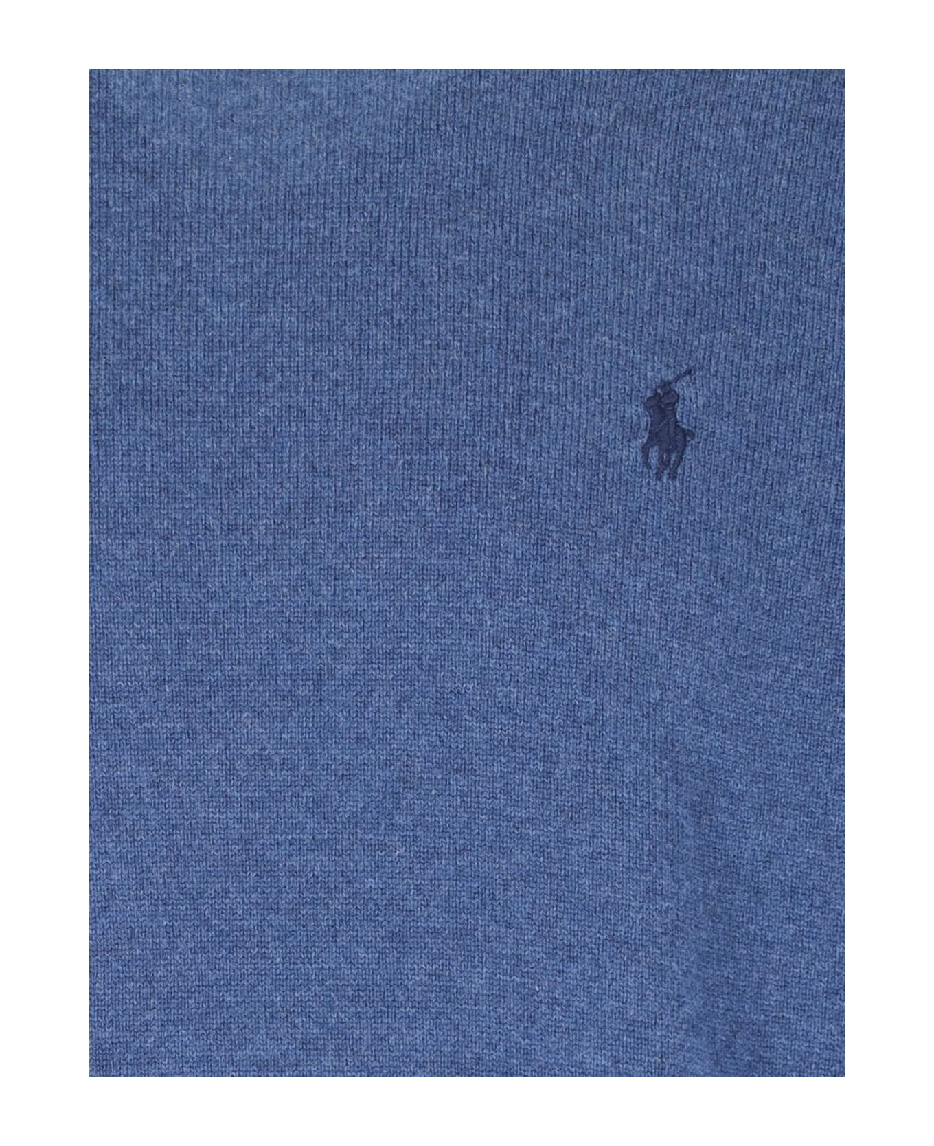 Ralph Lauren Logo Sweater - Blue ニットウェア