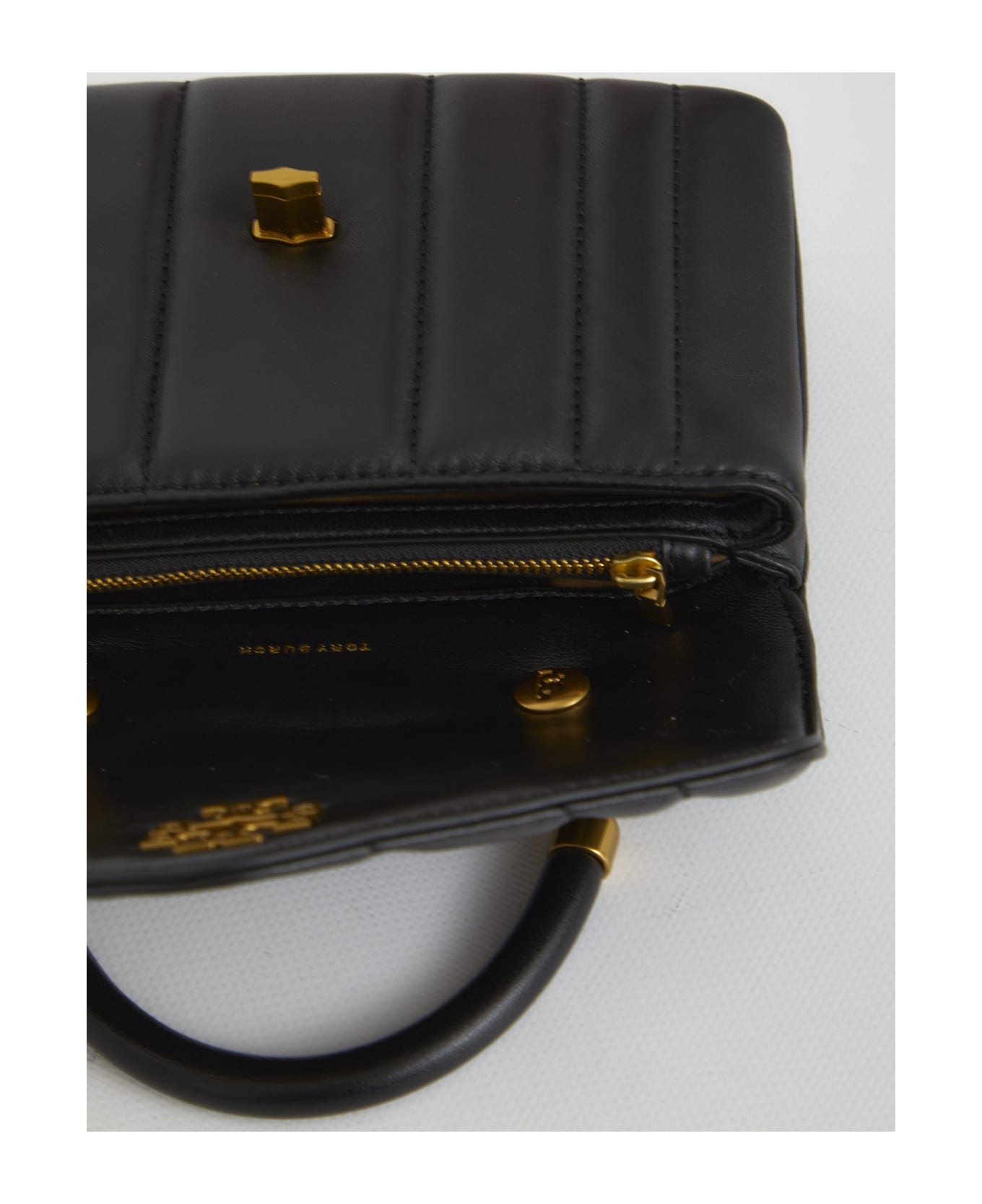 Tory Burch Mini Kira Top Handle Bag - Nero