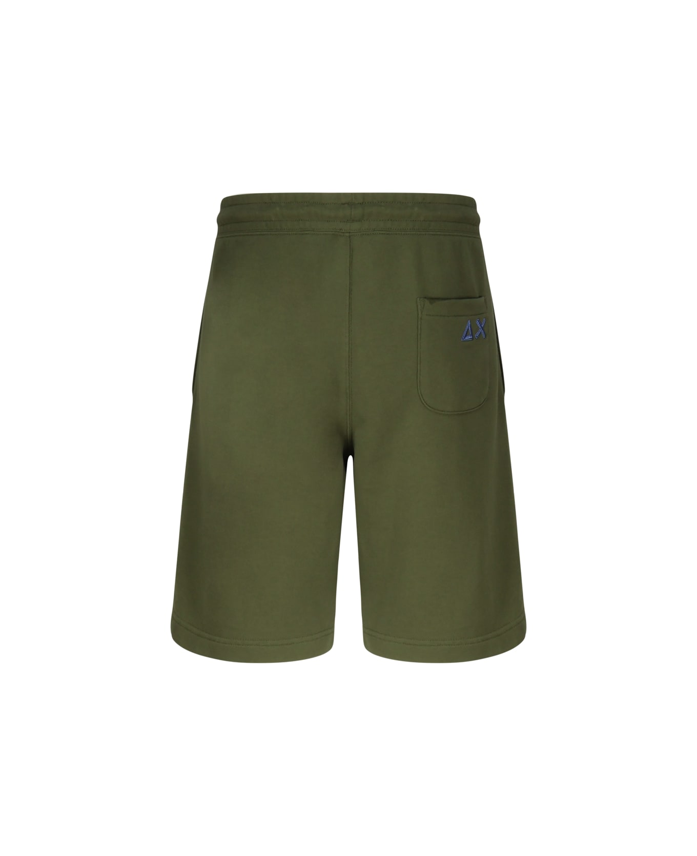 Sun 68 Bermuda Sweatpants - Military green ショートパンツ