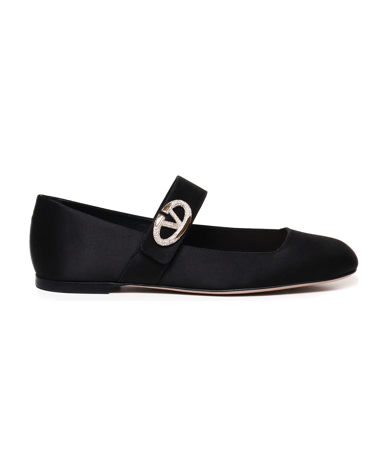 Valentino Garavani Mary-jane Ballerina - Black