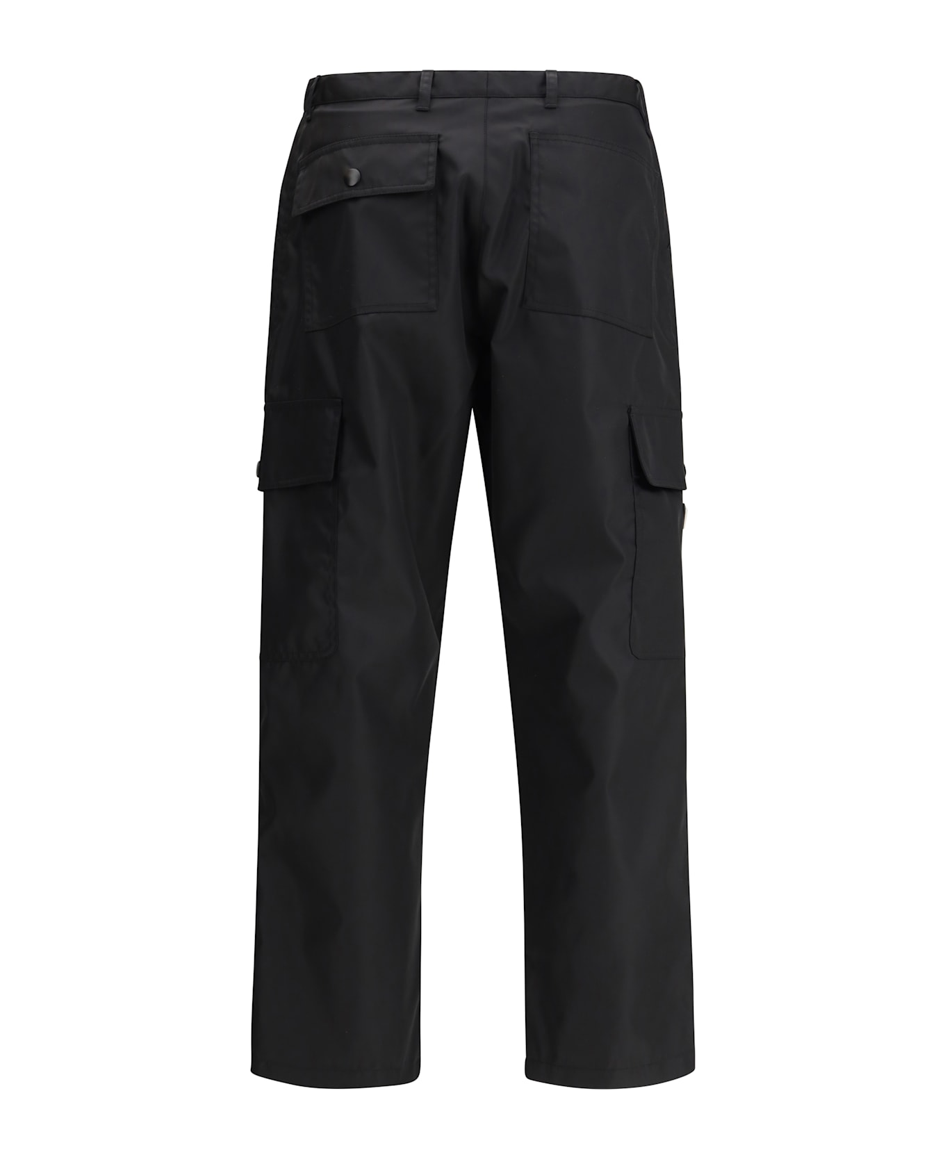 Prada Nylon Cargo Pants - Nero
