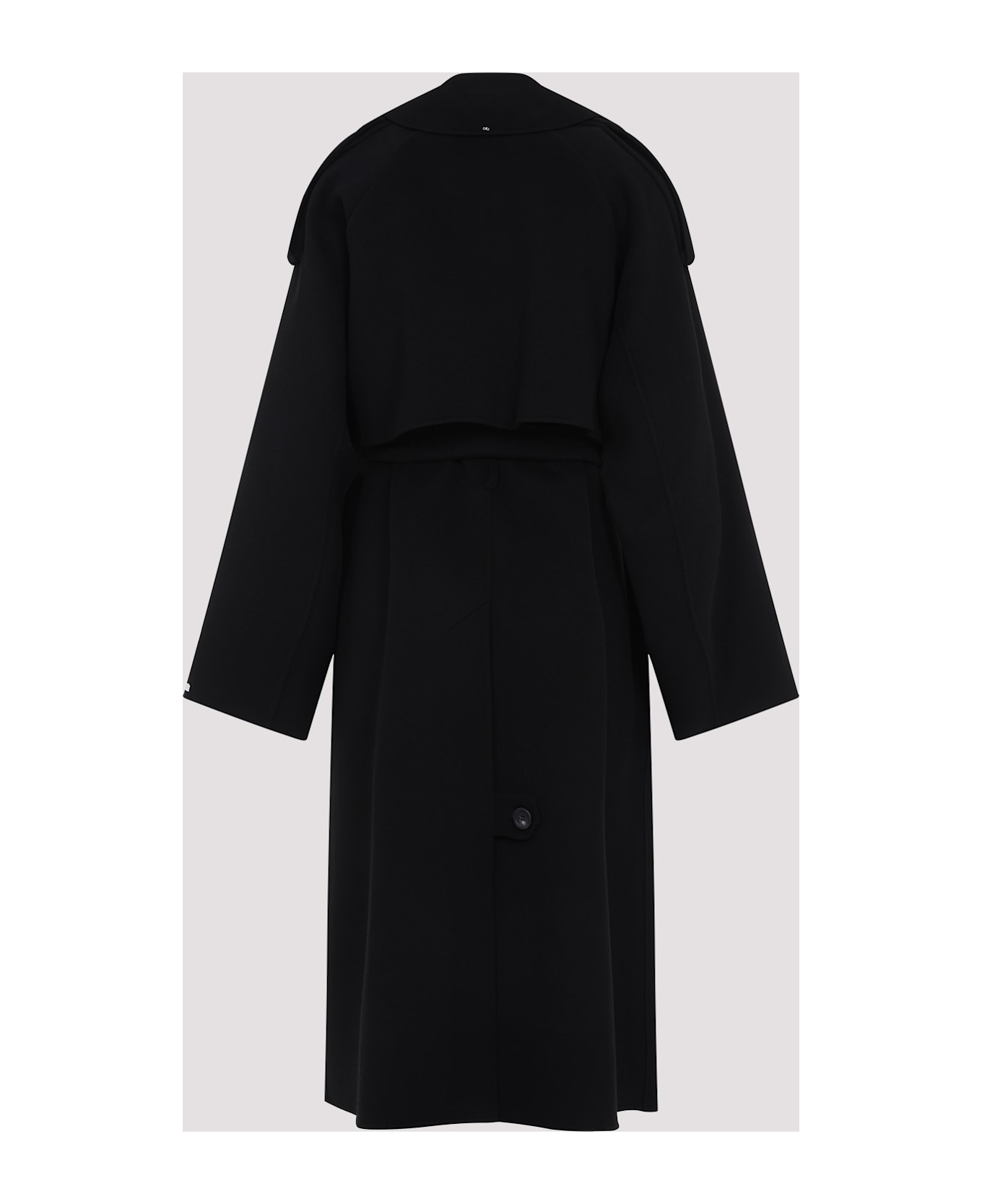 SportMax Fiore Coat - Nero