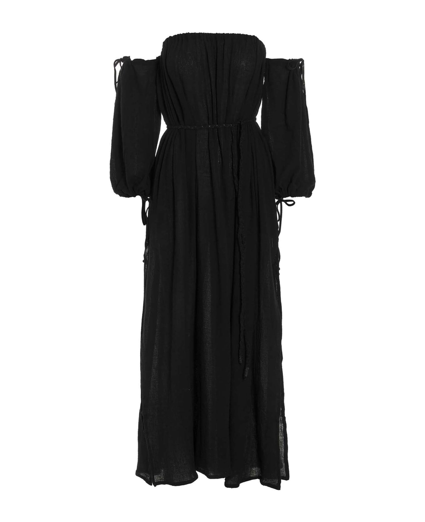 Caravana 'messenger' Long Dress - Black  