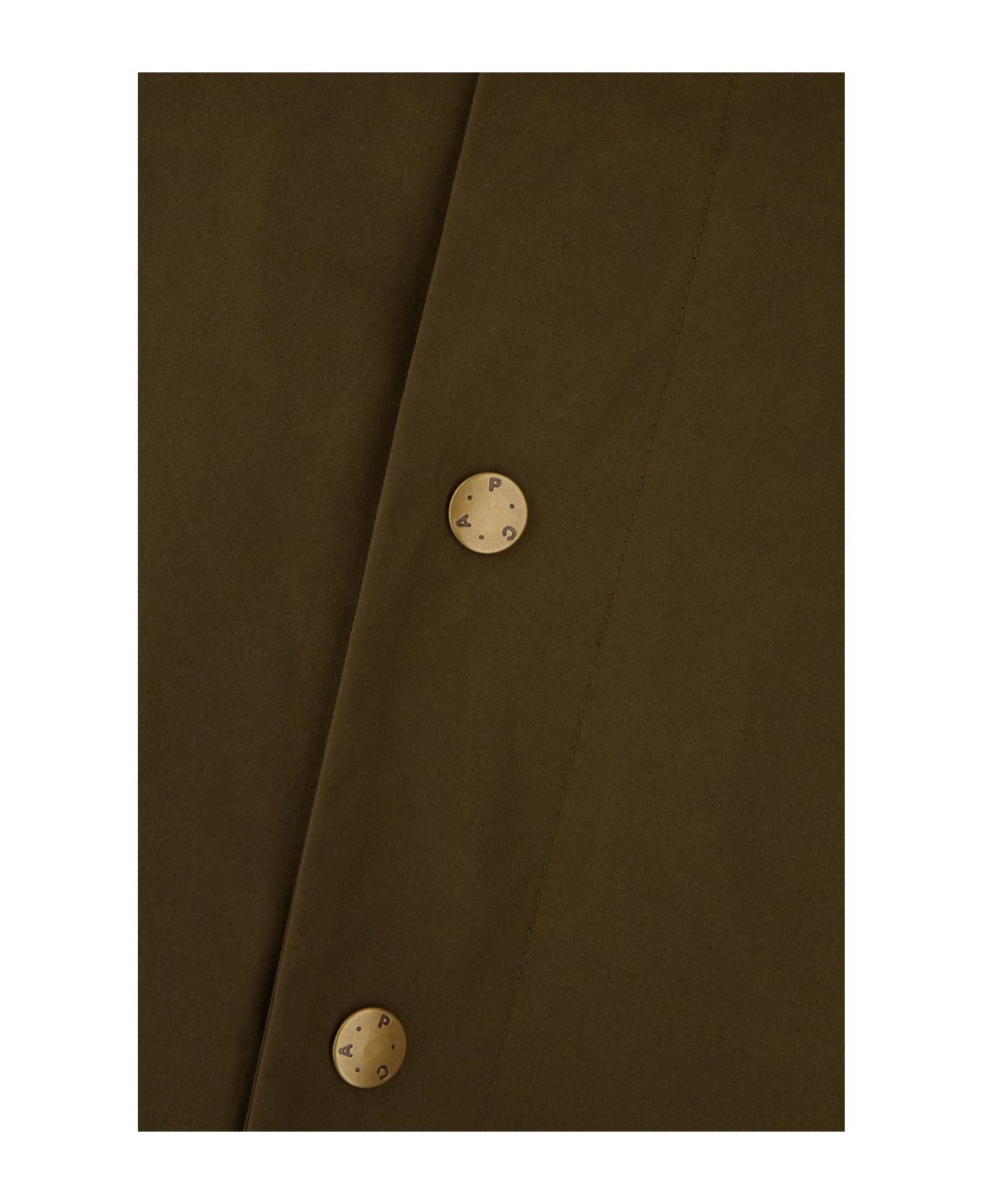 A.P.C. Mud Cotton Coat - Military