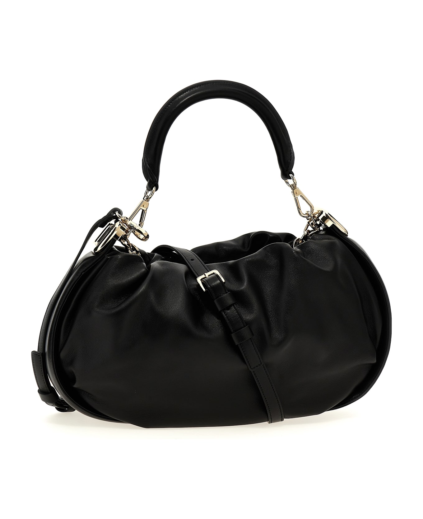 Roger Vivier Viv
 Choc Royale Hobo Medium - Black