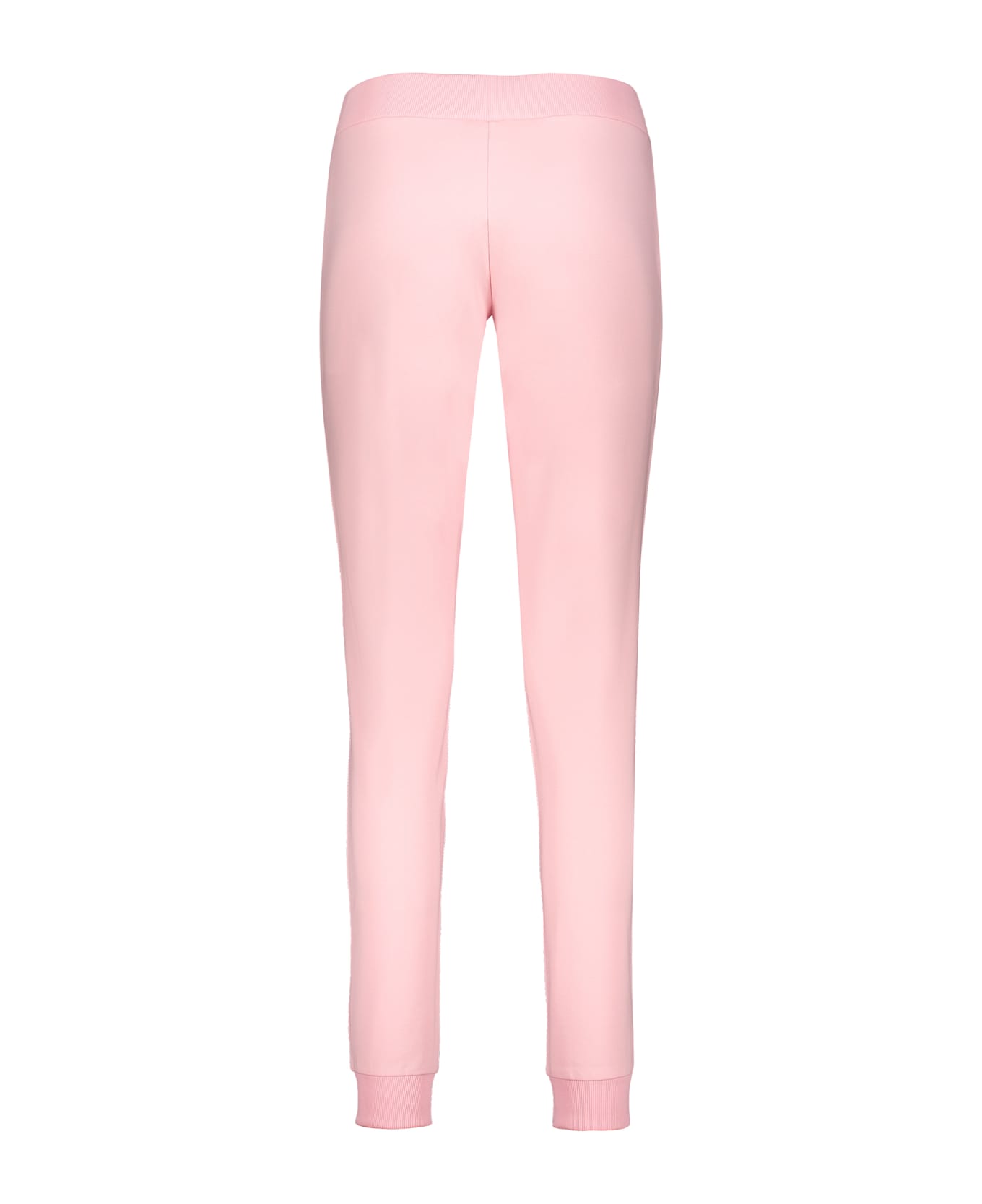 Moschino Logo Print Sweatpants - Pink