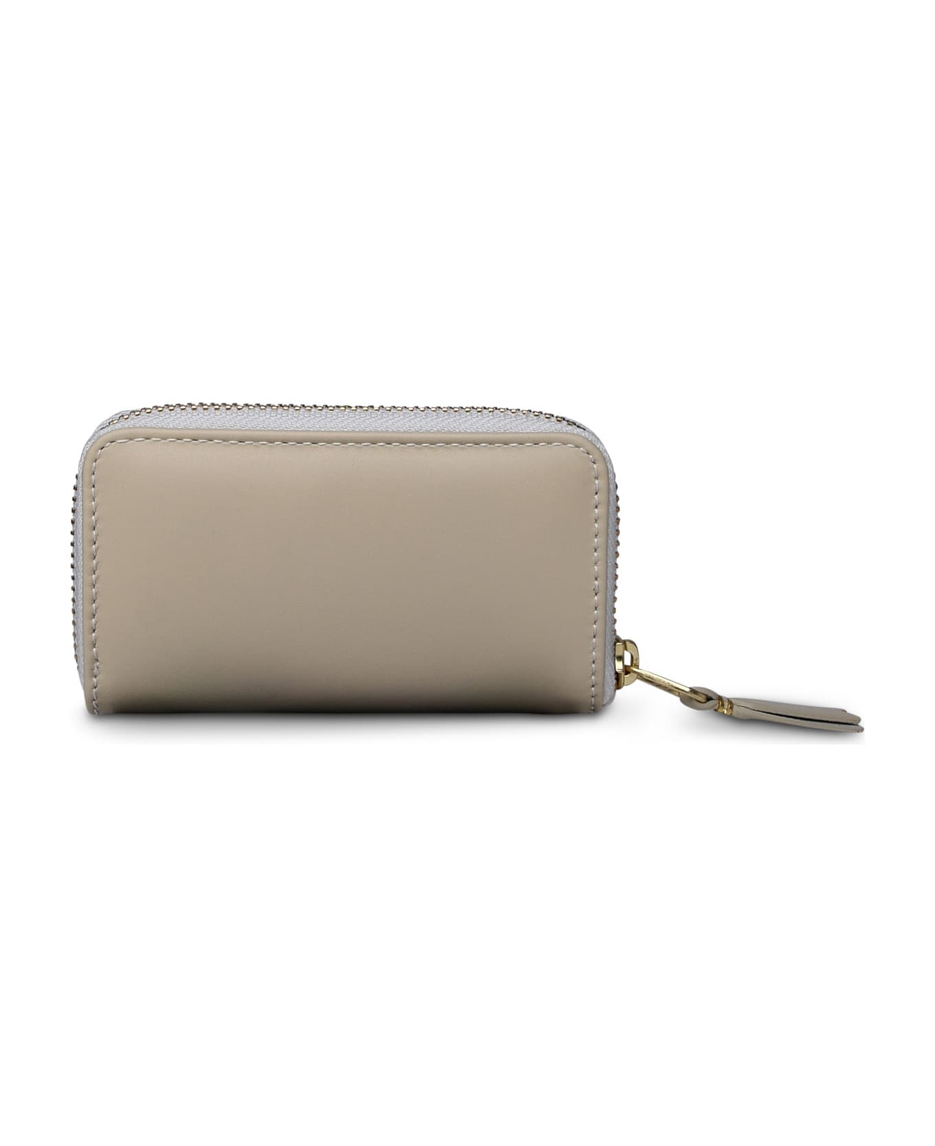 Comme des Garçons Wallet Ivory Leather Purse - Ivory クラッチバッグ