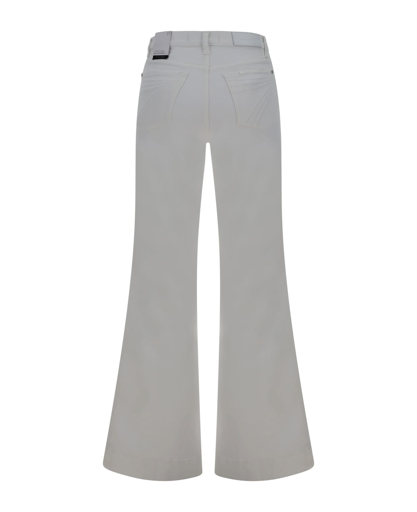 7 For All Mankind Modern Dojo Pants - White