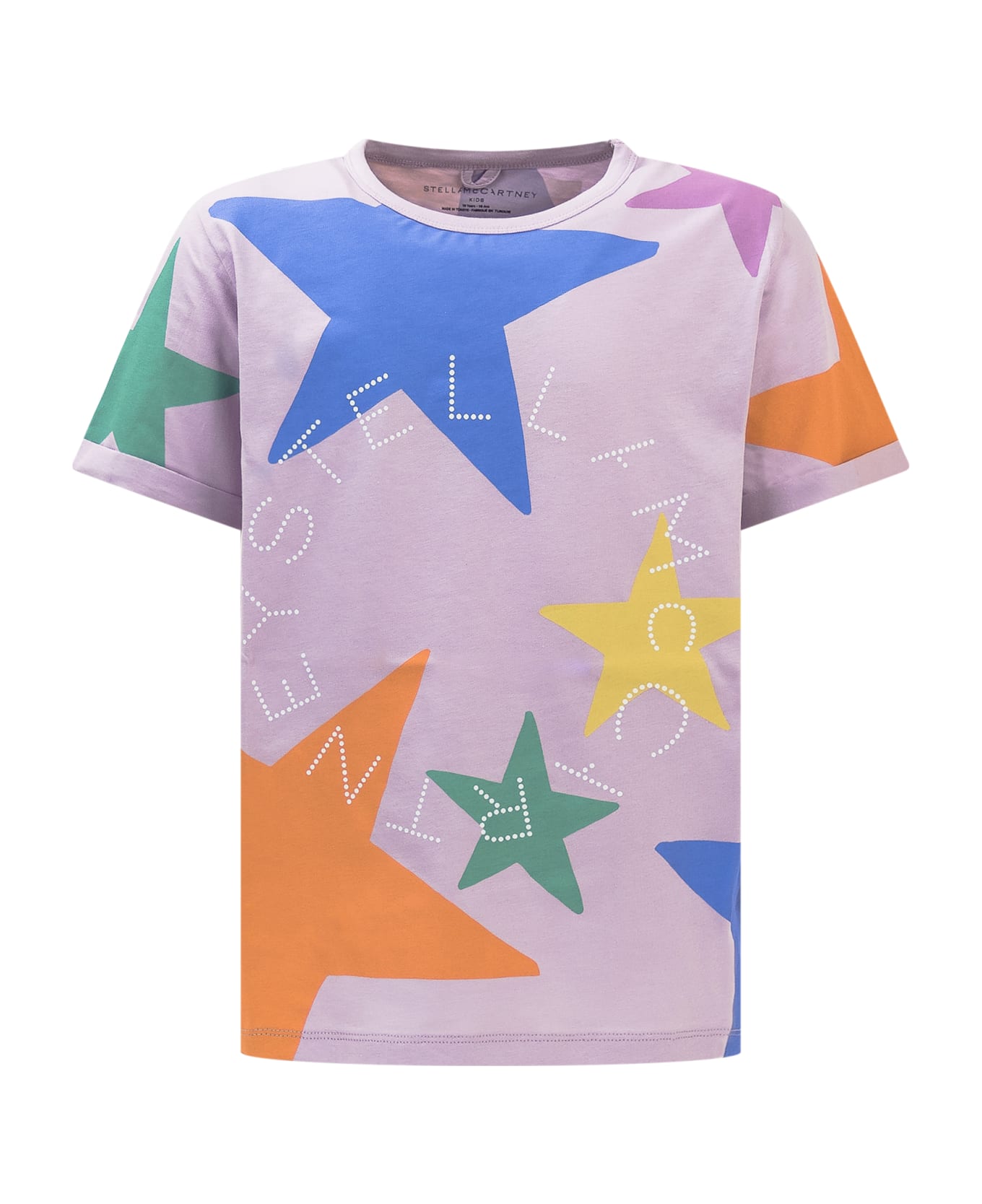 Stella McCartney Kids Logo T-shirt - LILLA/MULTICOLOR