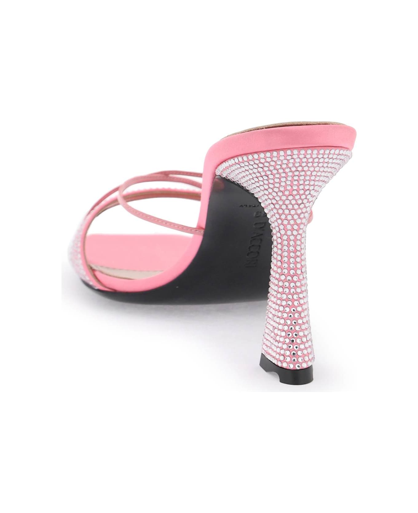 D'Accori Lust Mules - POWDER PINK (Pink)