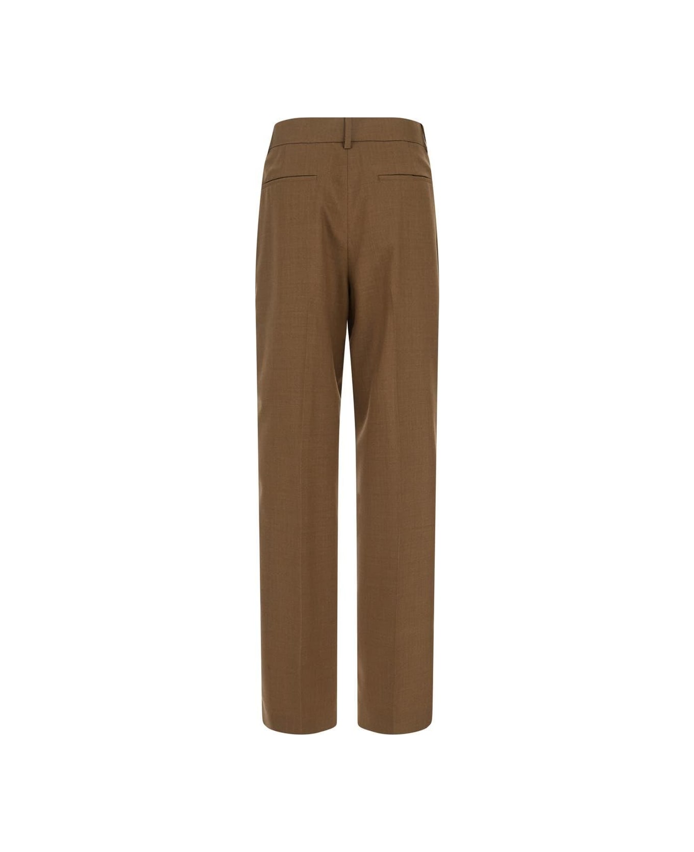 Burberry Wide-leg Trousers - BEIGE
