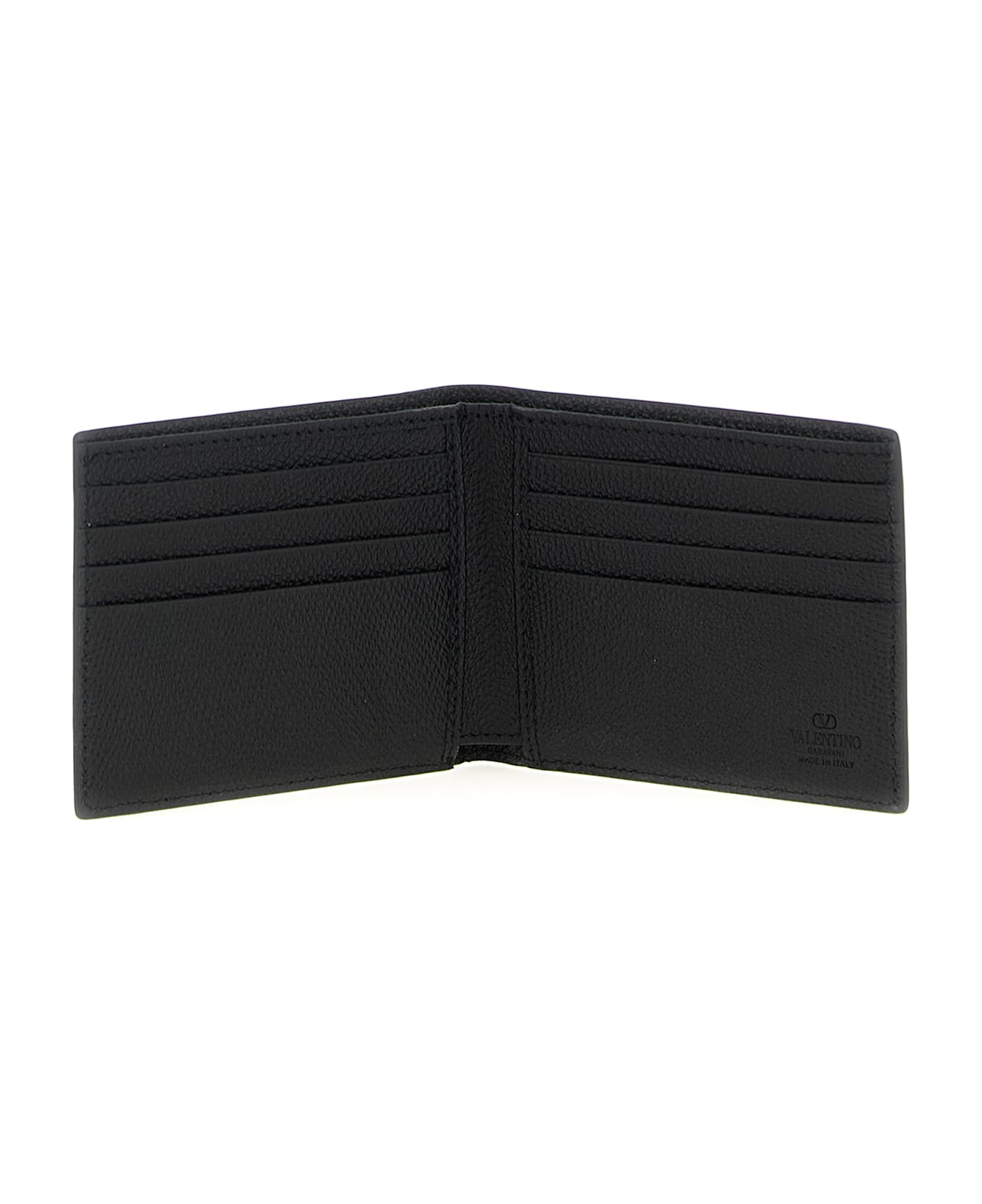 Valentino Garavani Vlogo Signature Wallet - Black  