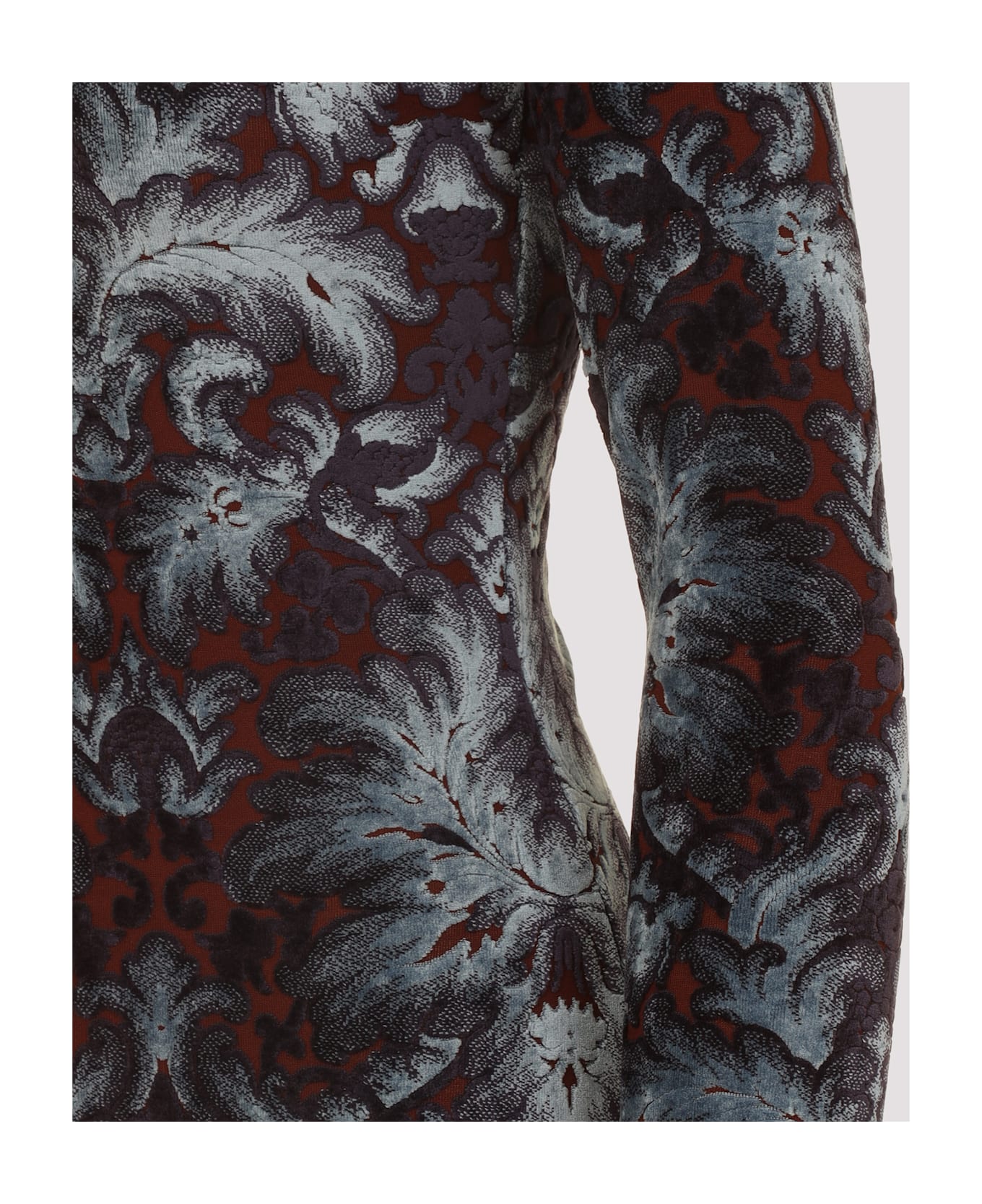 Etro Knee Dress - Var. Multicolor  F.do Blu