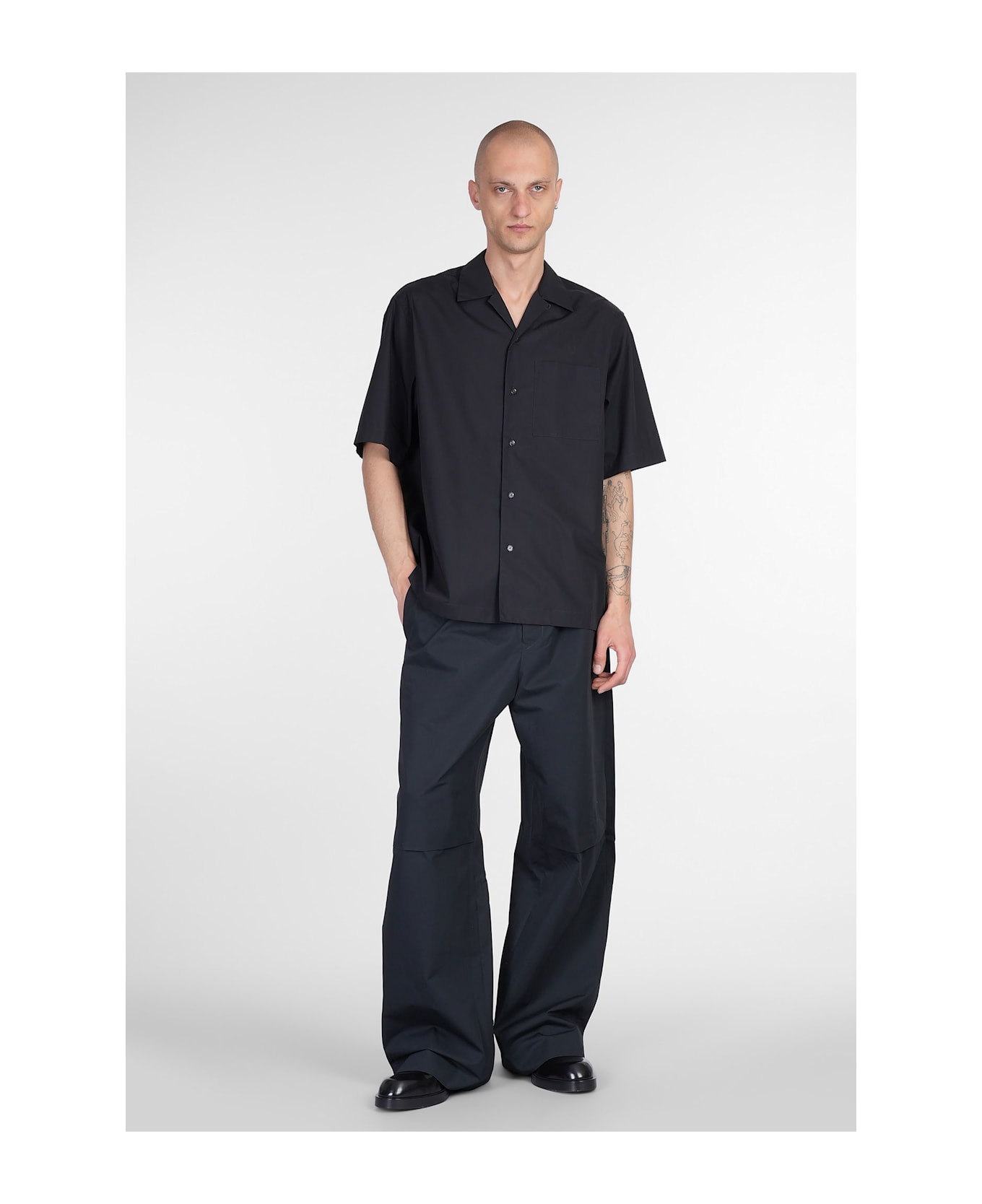 OAMC Shirt In Black Cotton - black
