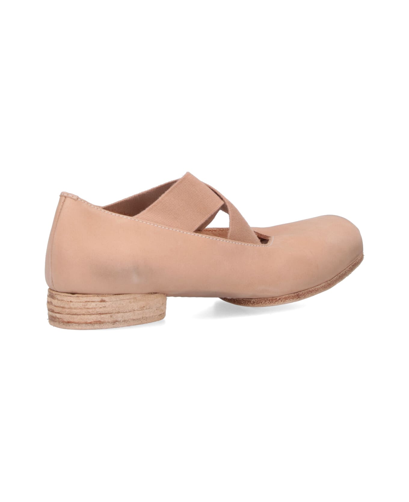 Uma Wang Heeled Ballet Flats - NEUTRALS