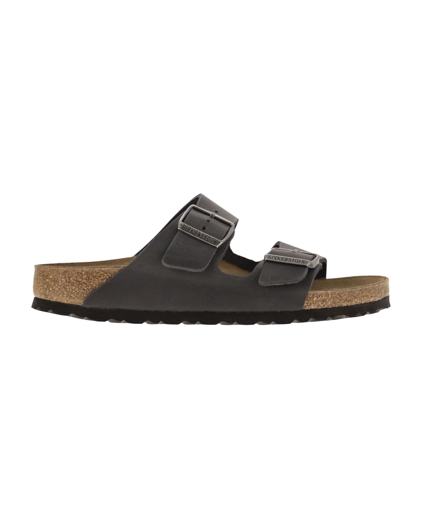 Birkenstock Arizona - Leather Slipper - Black