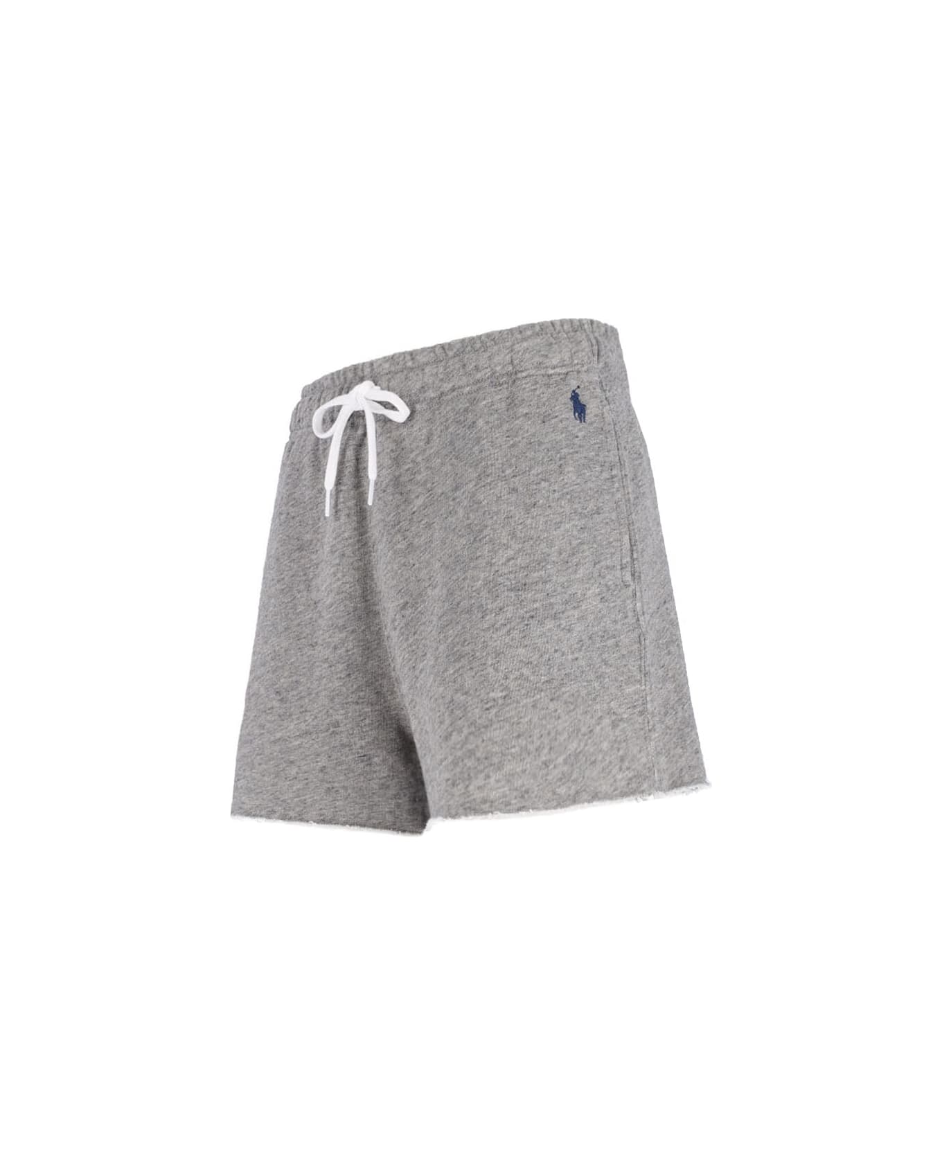 Polo Ralph Lauren Logo Jogger Shorts - Gray