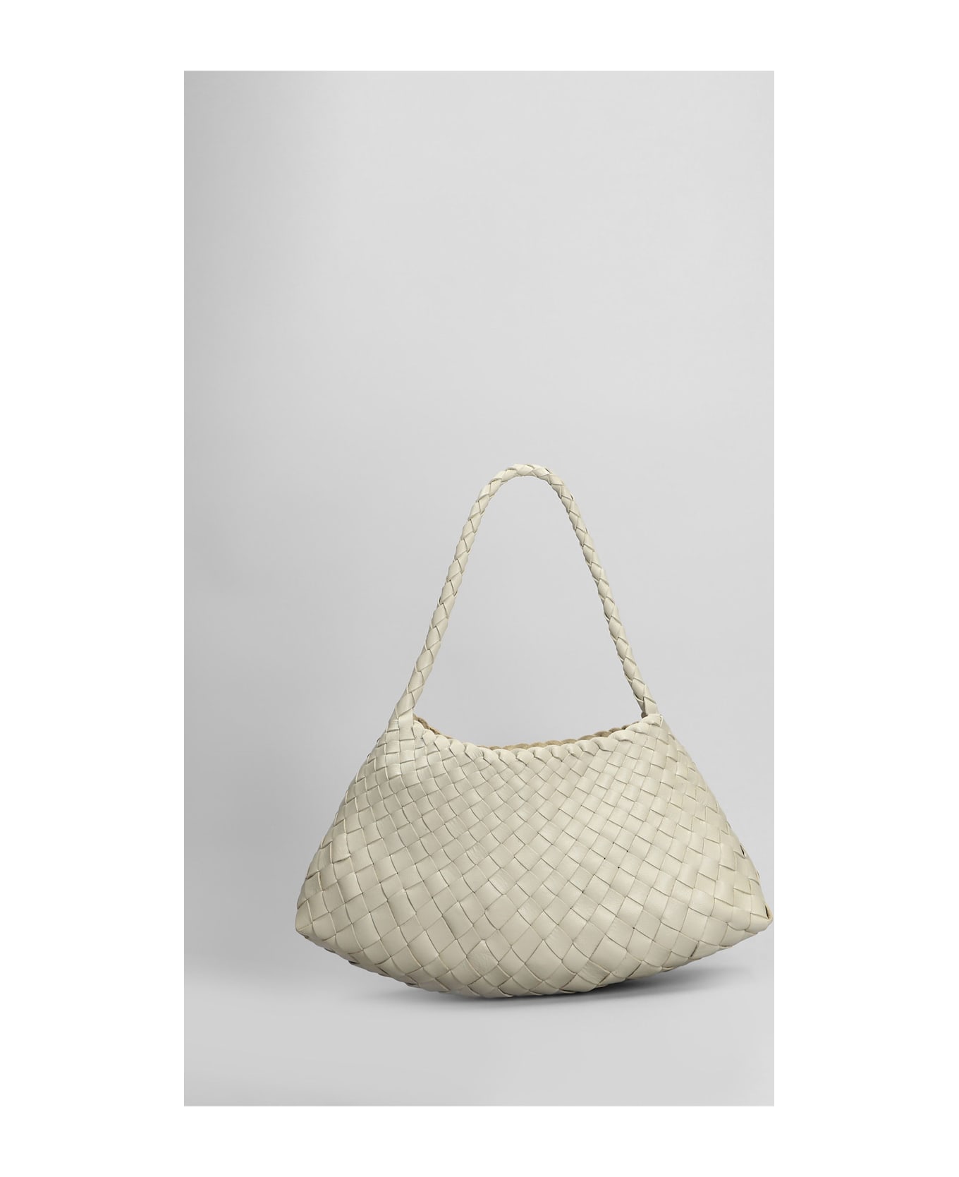 Dragon Diffusion Rosanna Mini Hand Bag In Beige Leather - beige