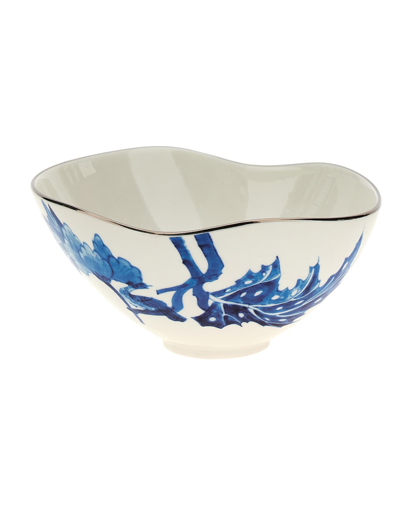 Seletti Salad Bowl 'chinese Leaves' 18,4 Cm - Multicolor