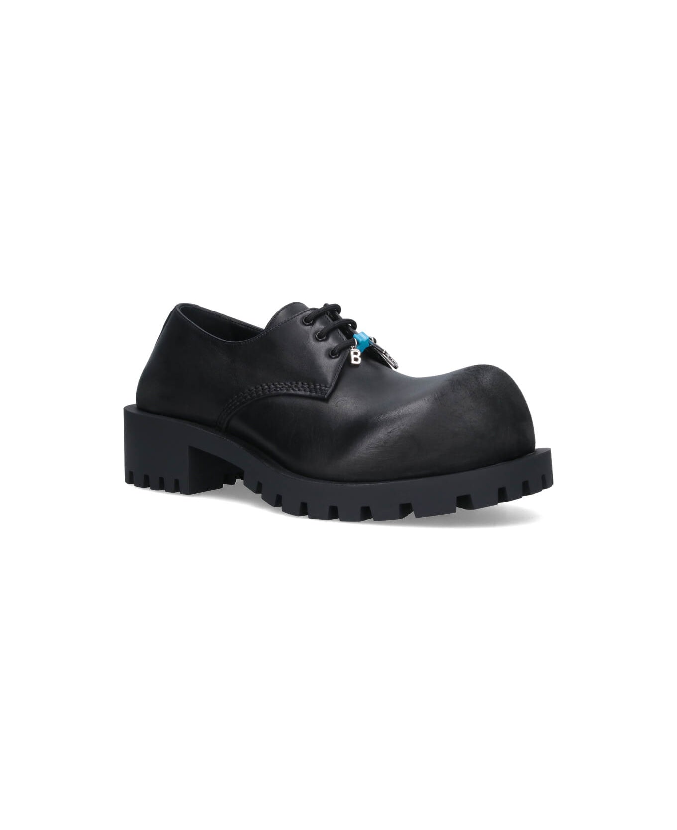 Balenciaga "hummer" Derby Shoes - Black  