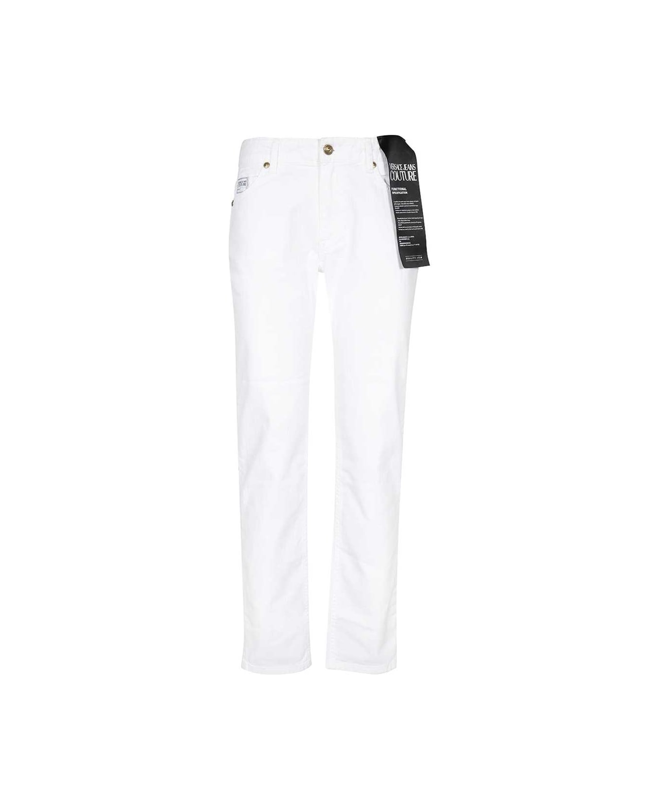 Versace Jeans Couture 5-pocket Jeans - White