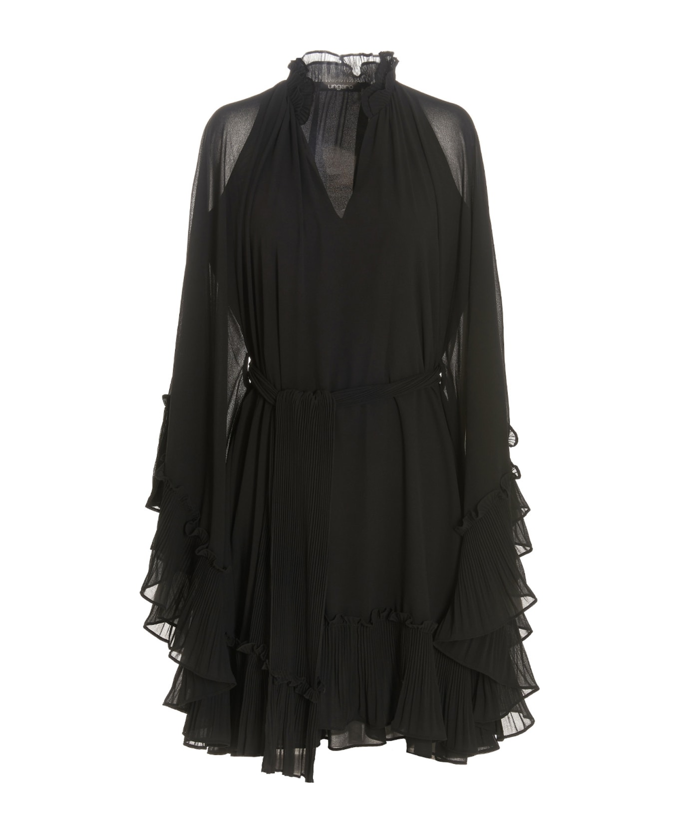 Emanuel Ungaro 'ziva' Dress - Black  