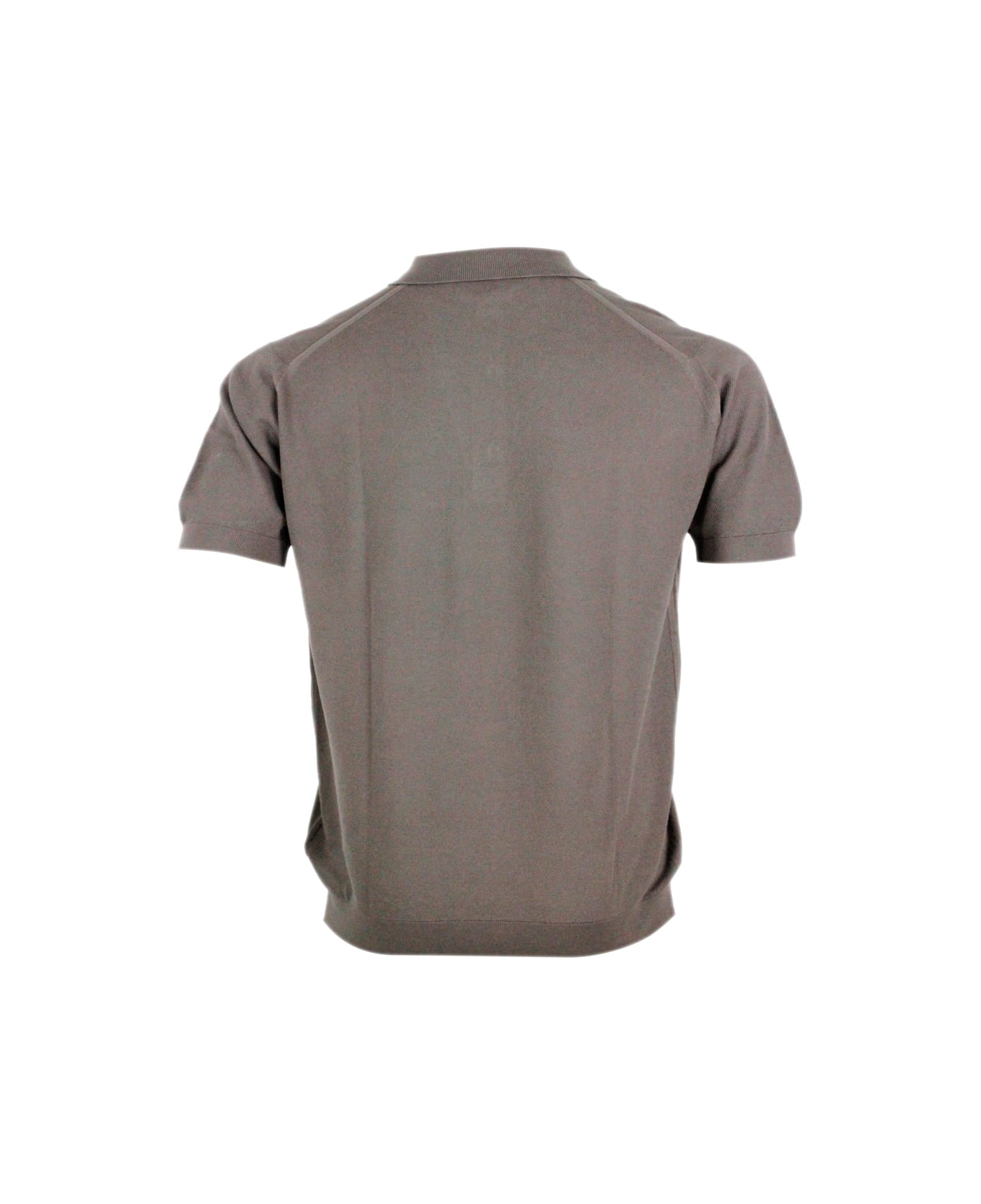 John Smedley Polo Shirt - Beige musk