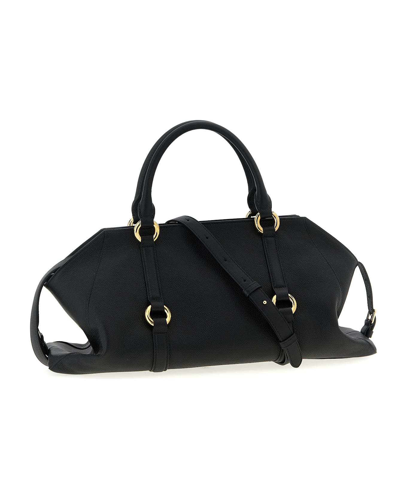 Alexander McQueen 
farrington
 Handbag - BLACKGOLD