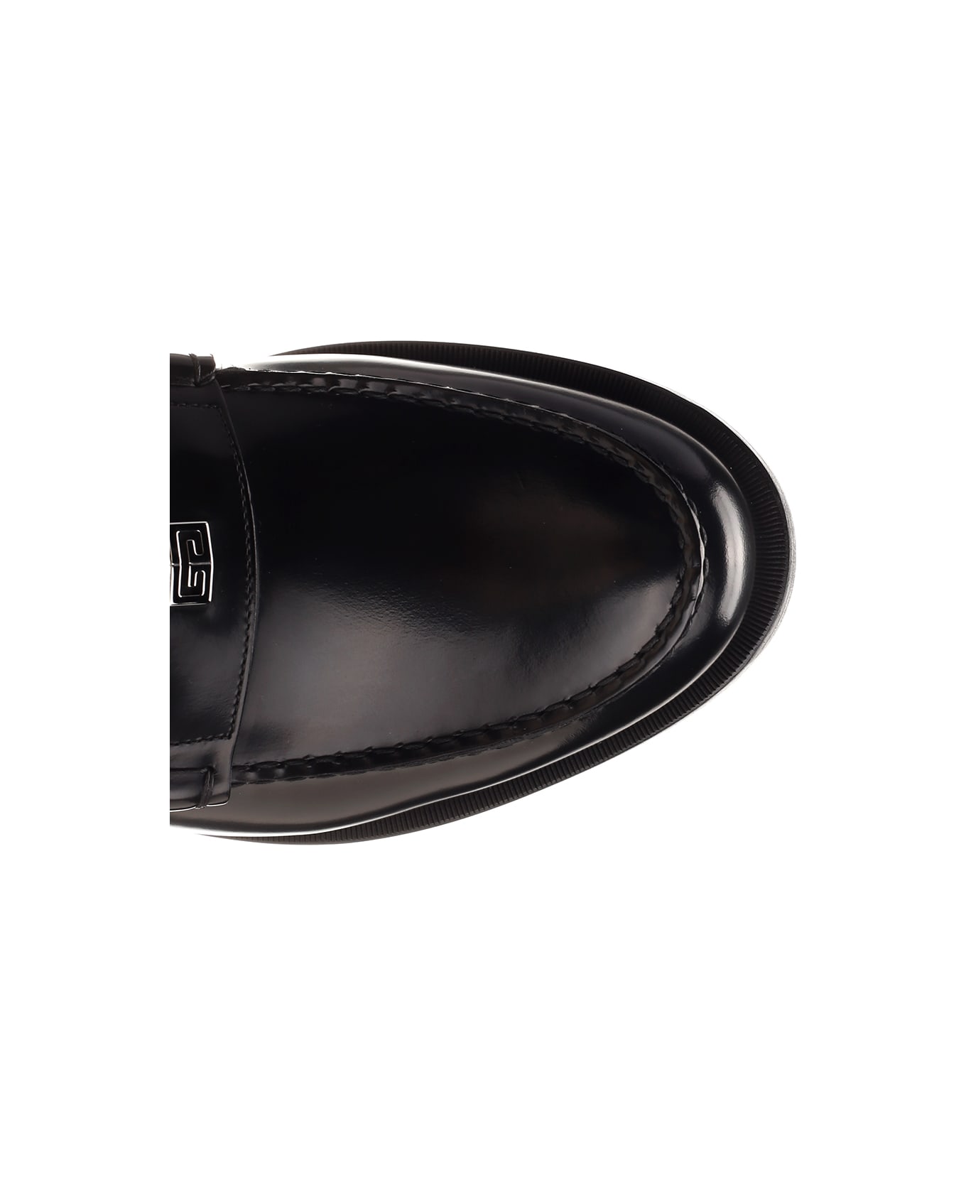 Givenchy Brushed Leather Loafers - Black