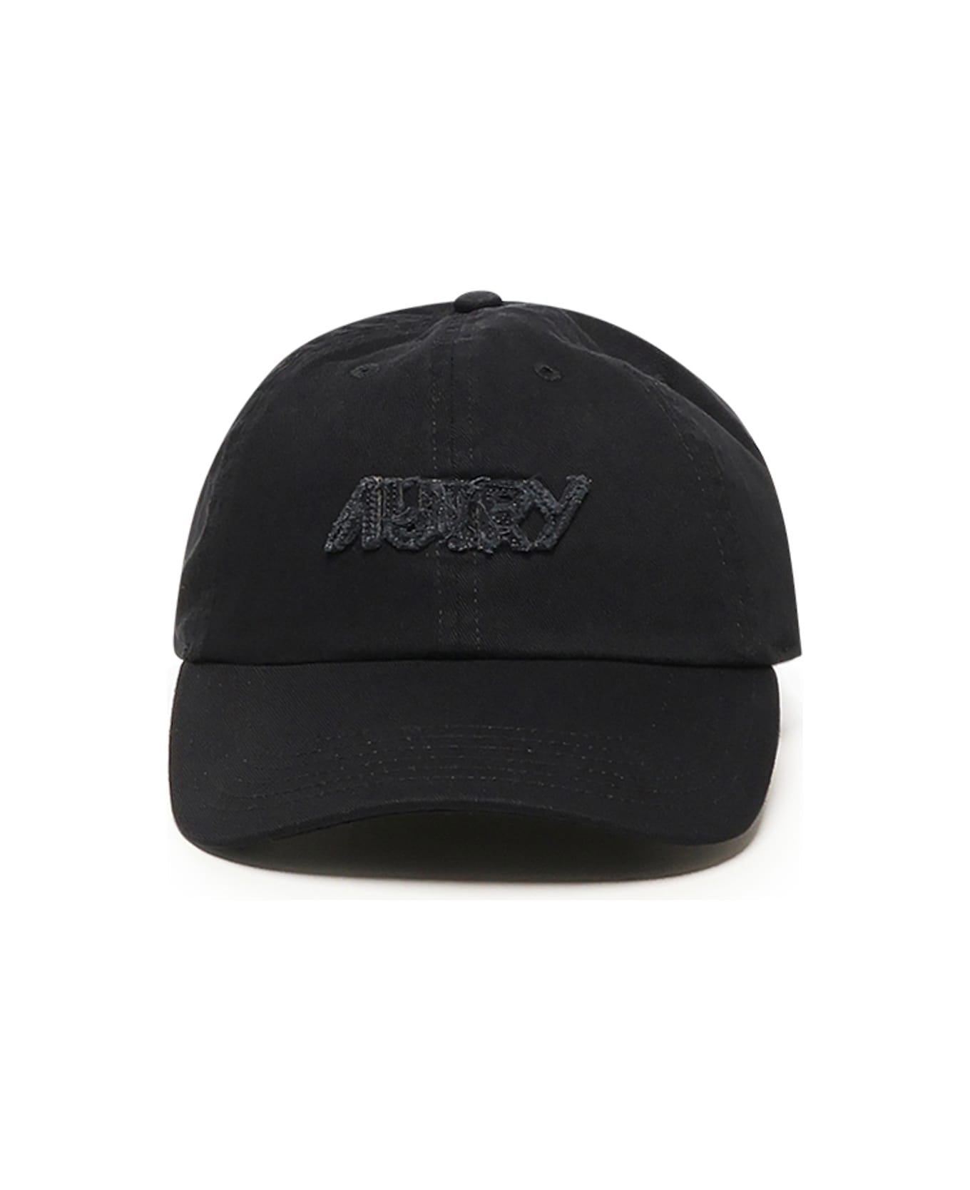 Autry Baseball Cap With Logo - Black