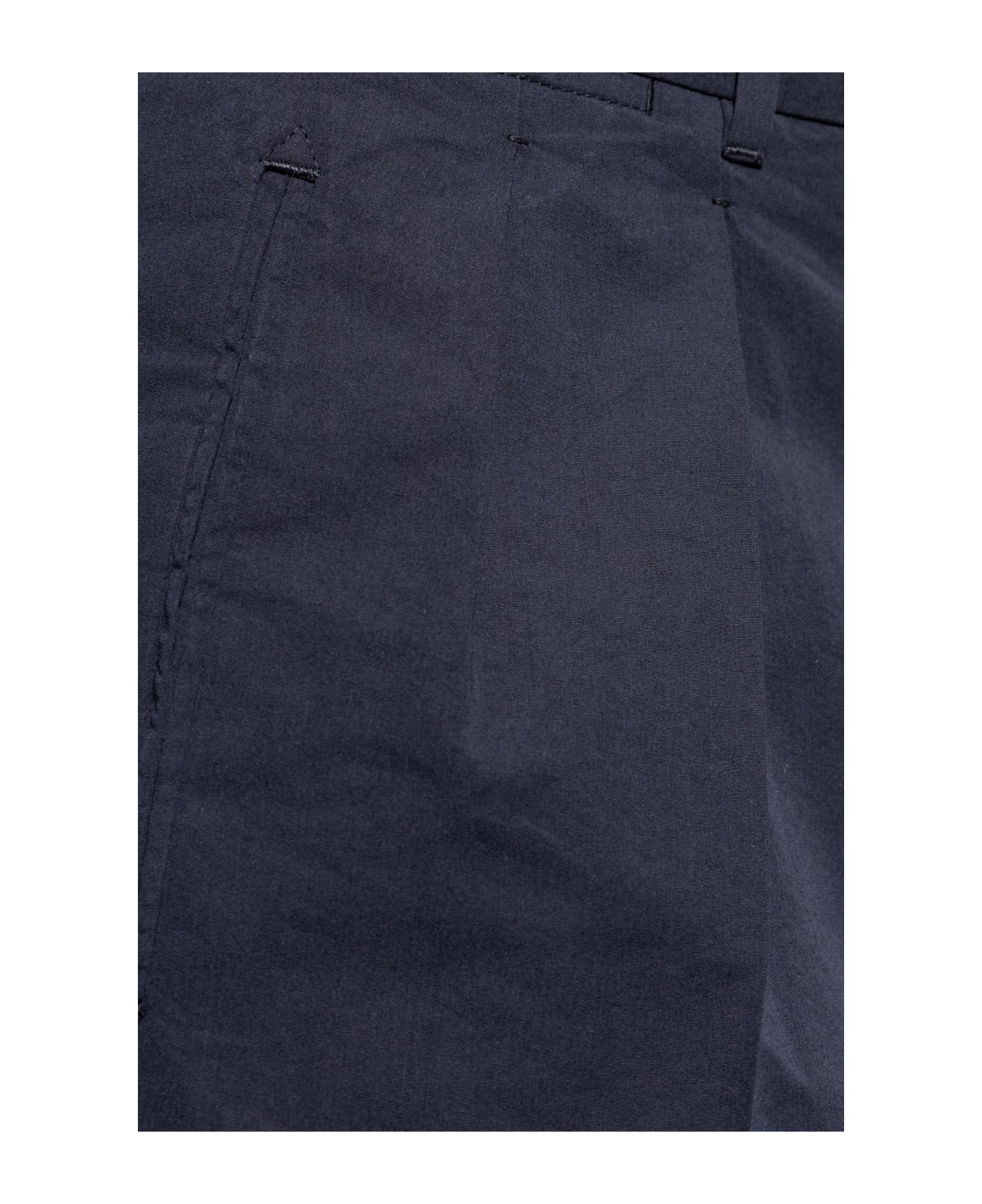 Tom Ford Pants With Rolled-up Legs - navy