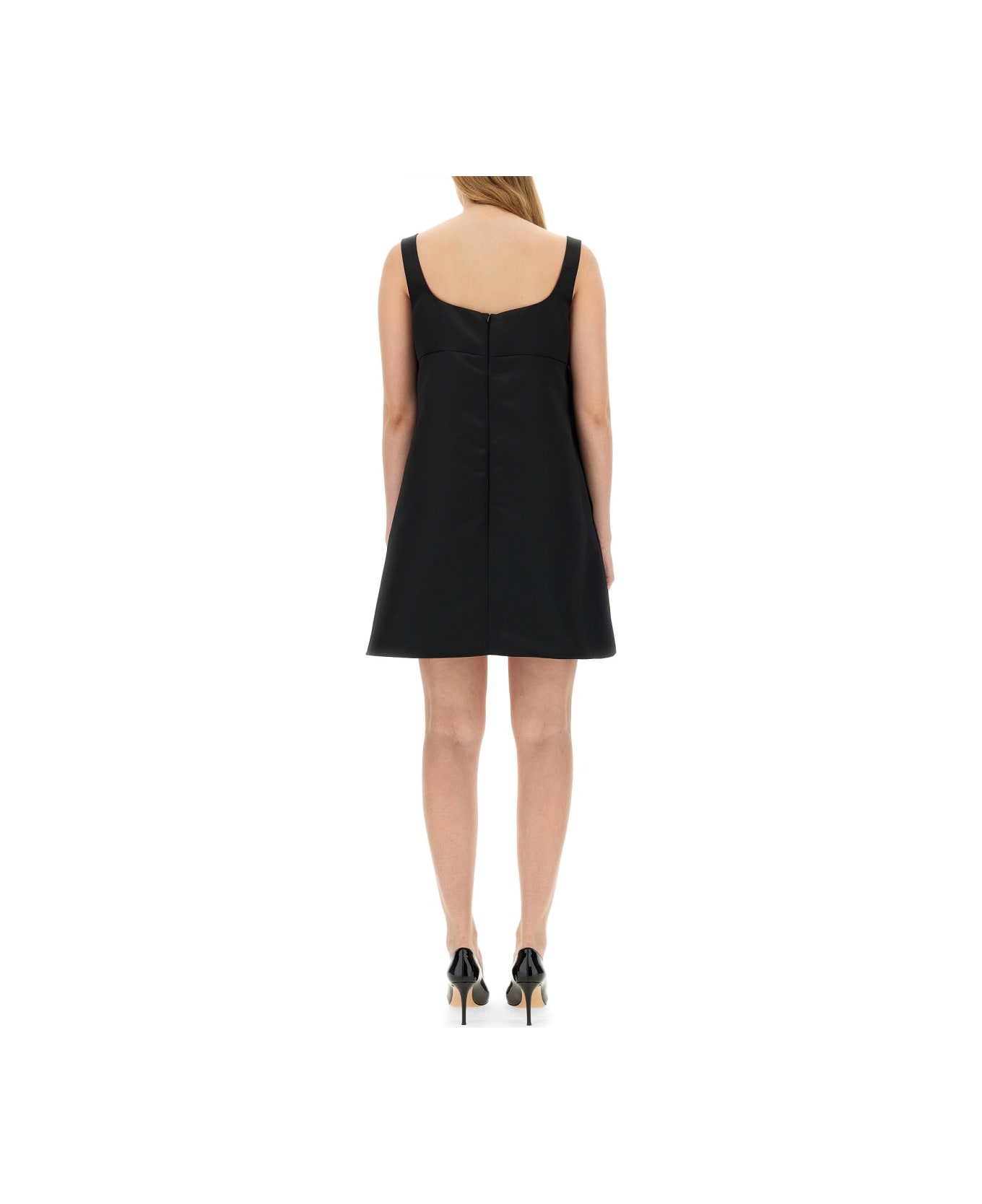 Nina Ricci A-line Dress - BLACK